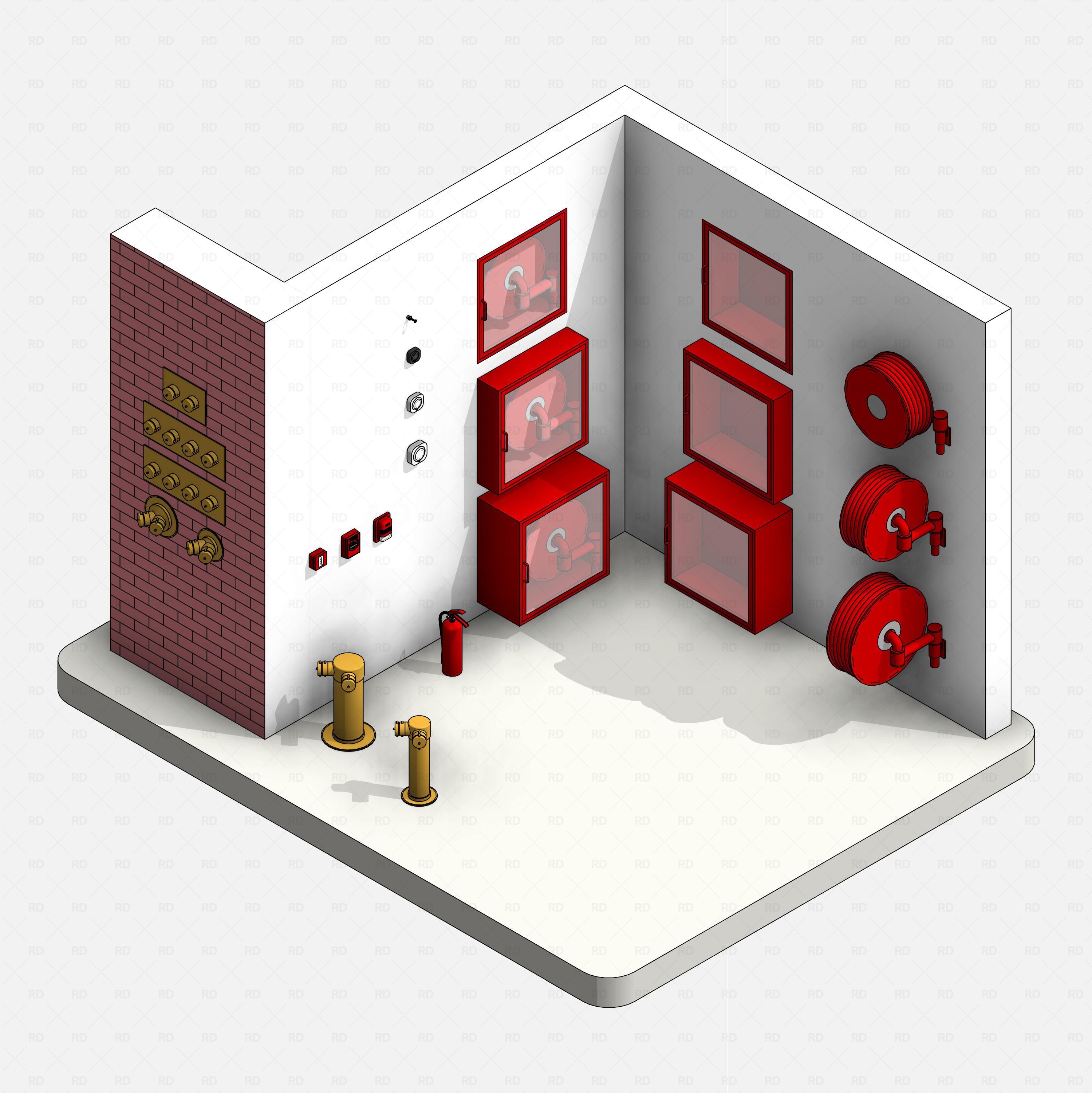 Delivery Room Rvt Block Revit Mega Packs - Complete BIM Libraries | RD Studio
