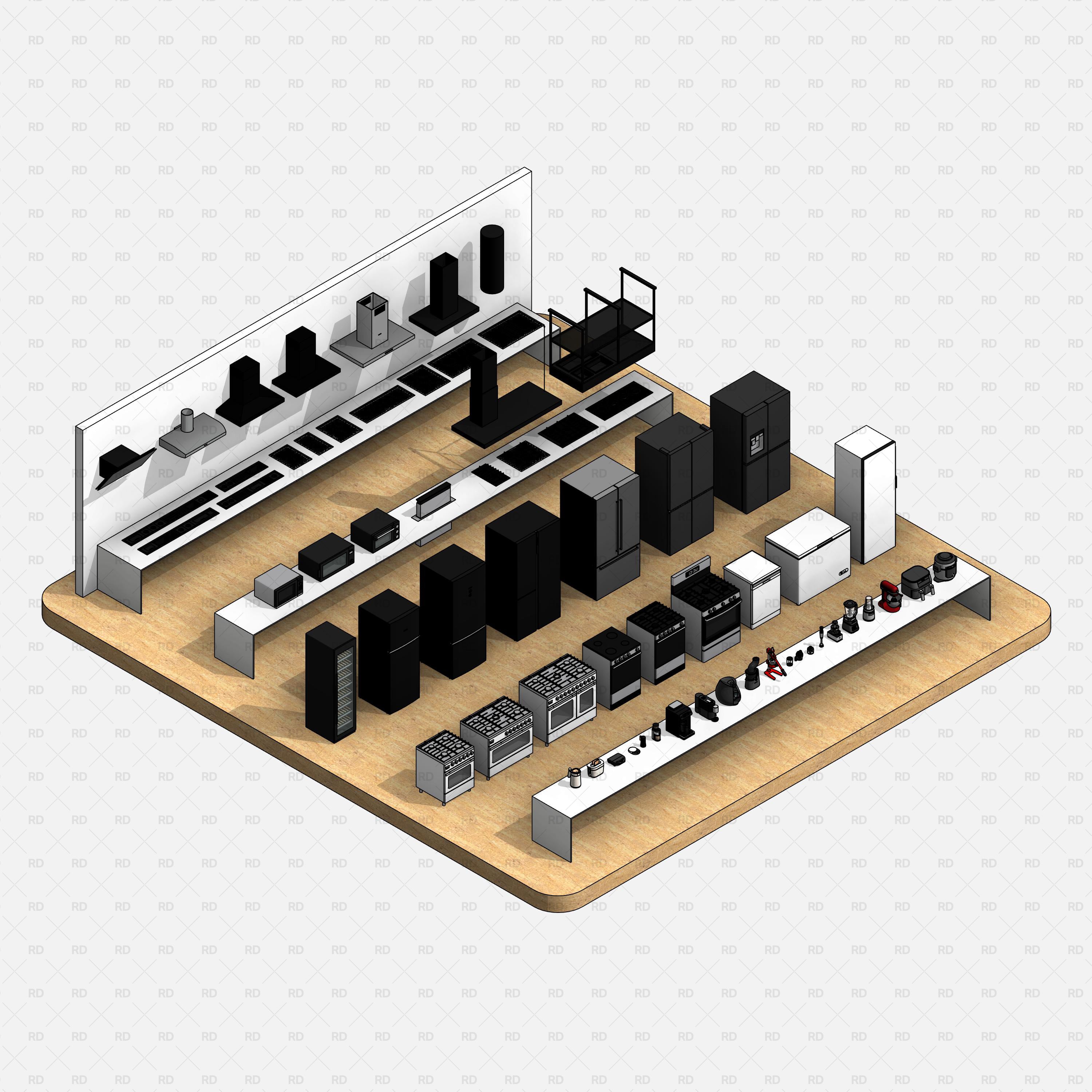 Revit Kitchen Appliances