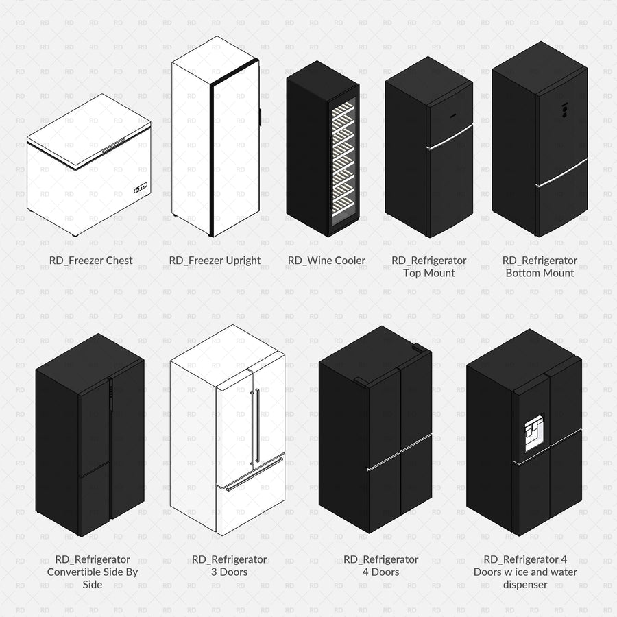 Revit Kitchen Appliances Families | RD Studio