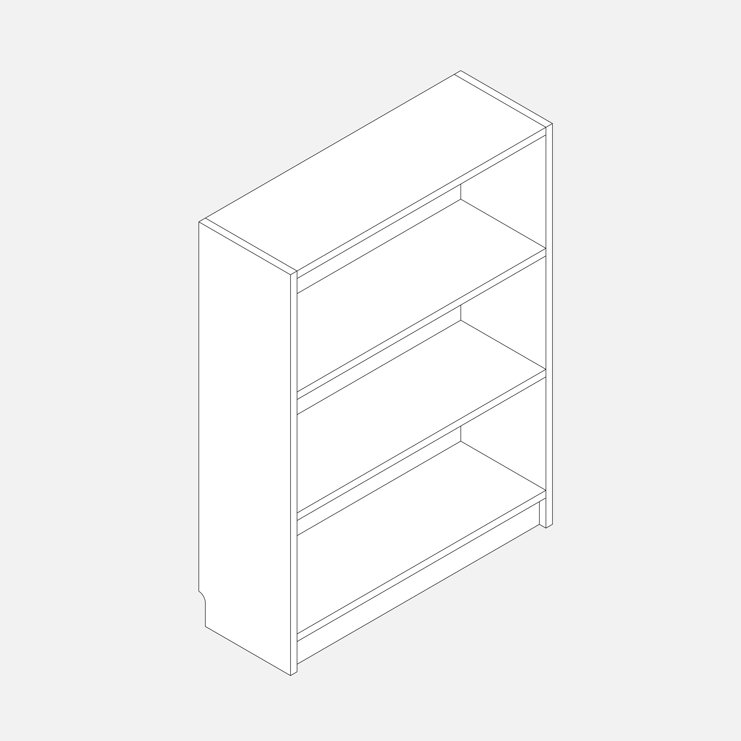 Revit free Bookcase family