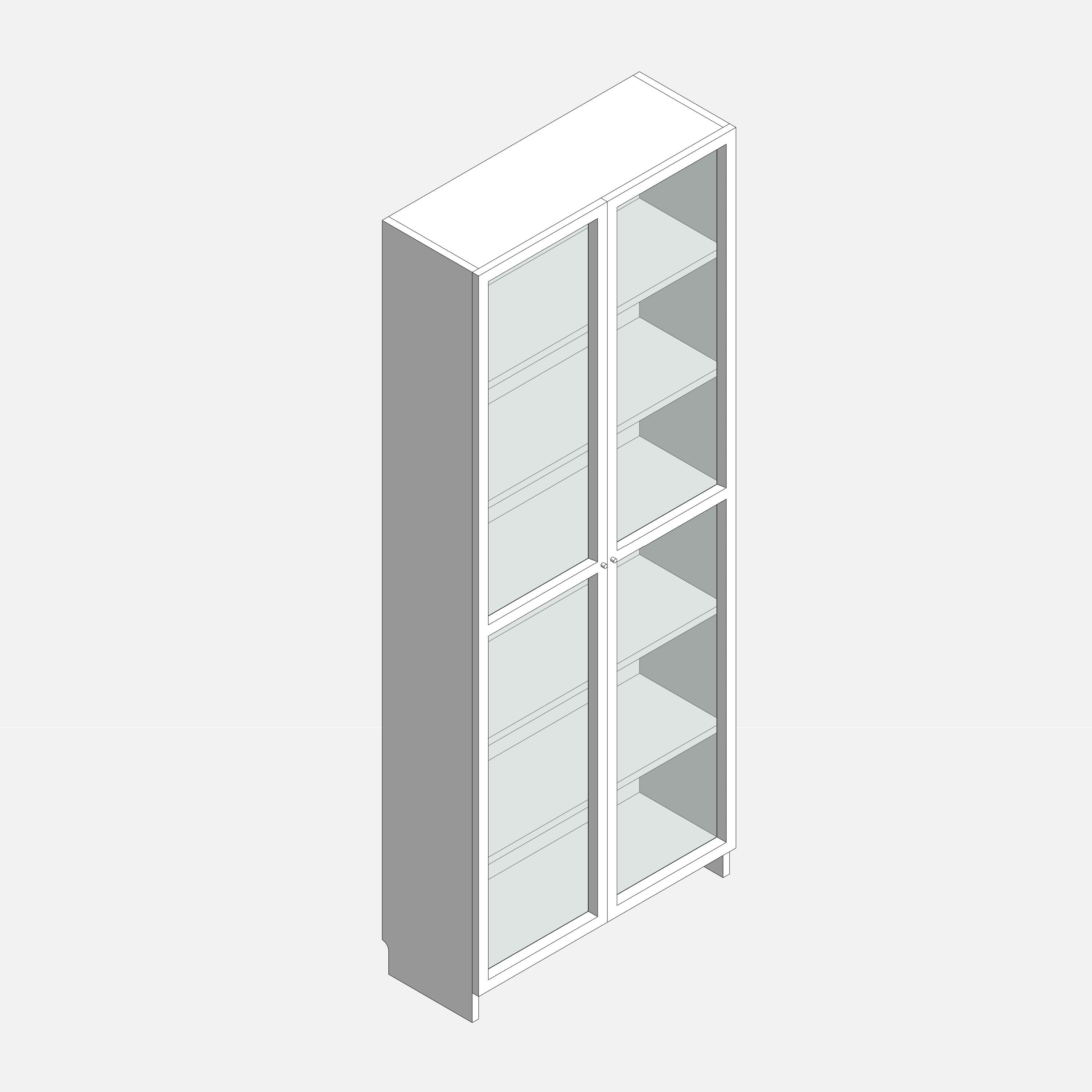 BILLY OXBERG Bookcase revit