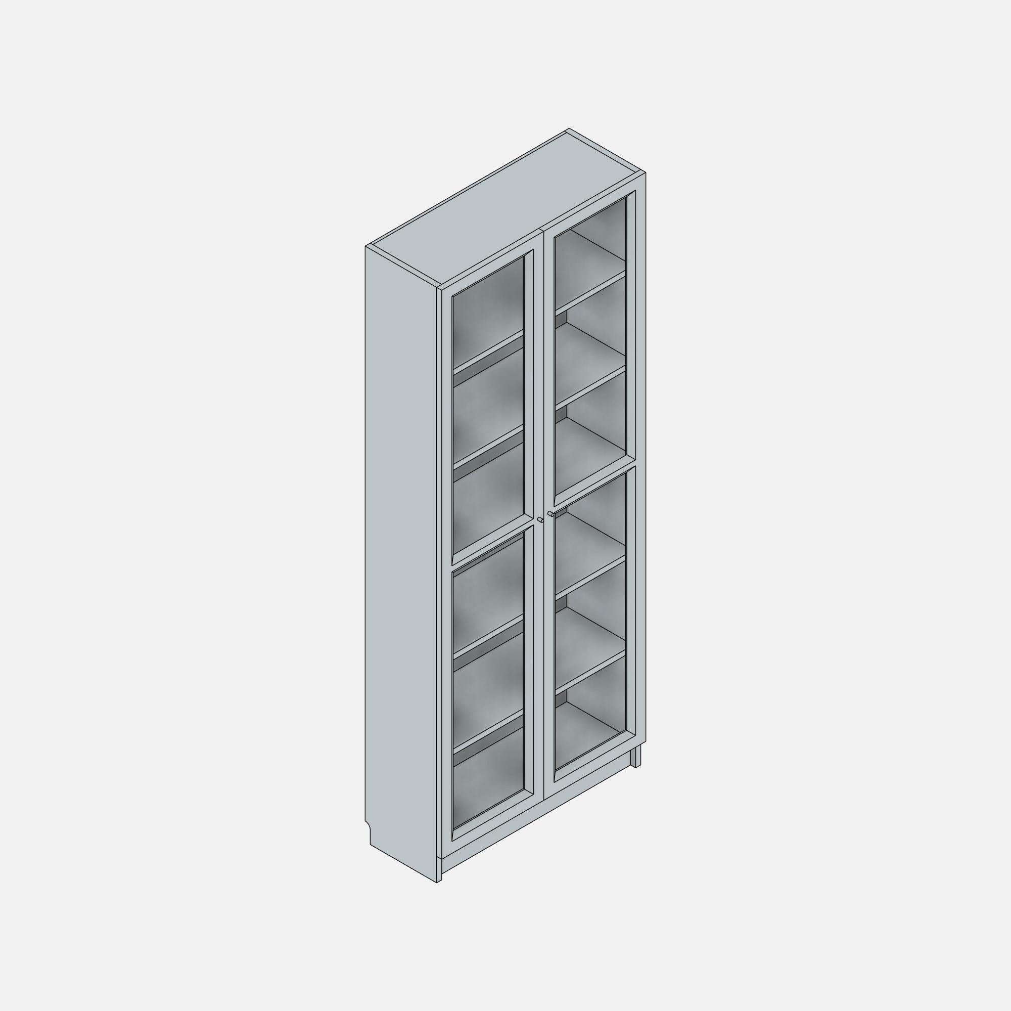 revit IKEA BILLY OXBERG Bookcase 