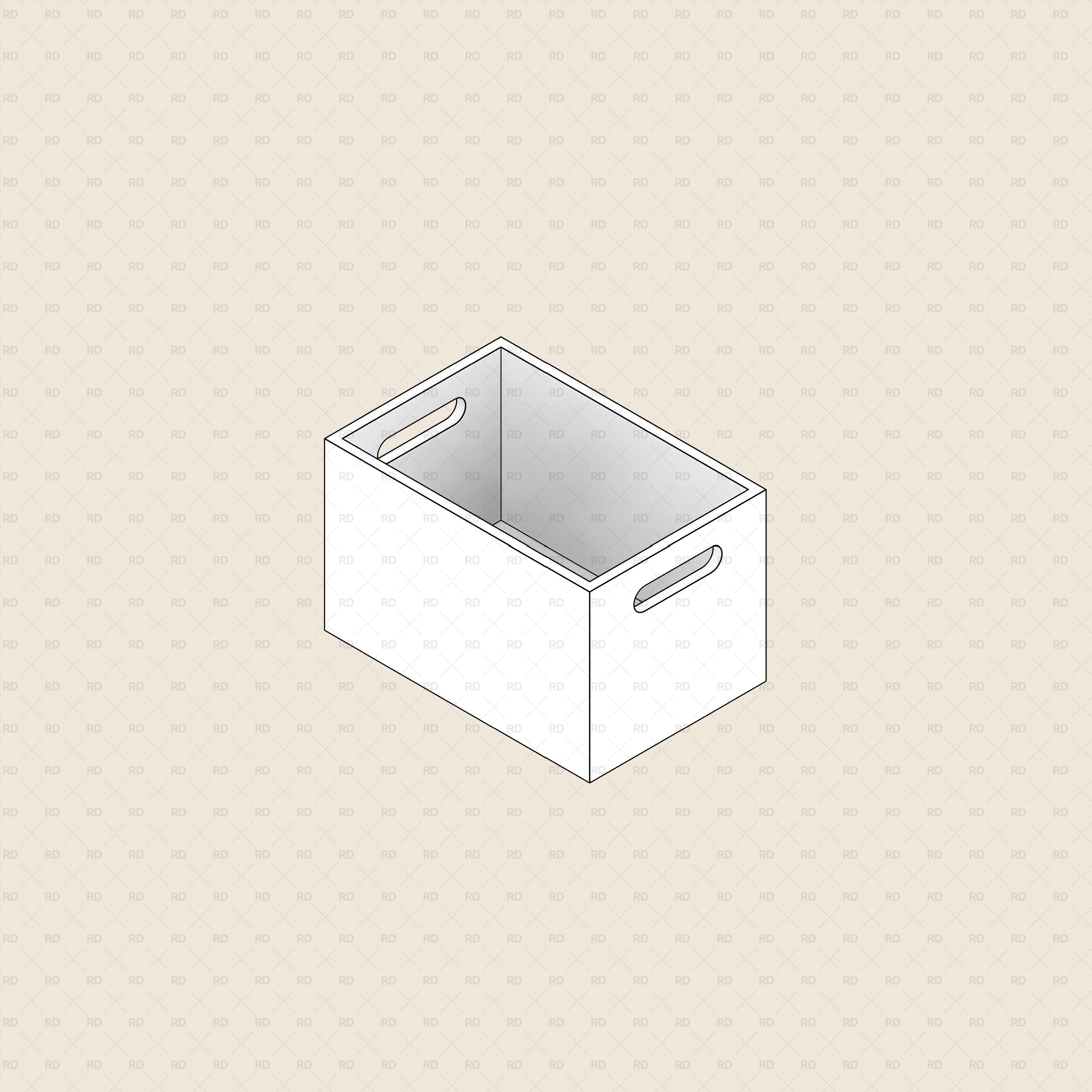 IKEA UPPDATERA Storage Box Revit 