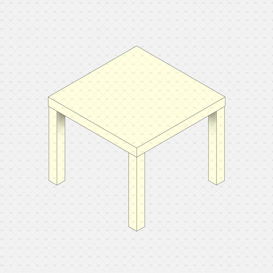 Download FREE IKEA Revit Families | LACK Side Table | RD Studio