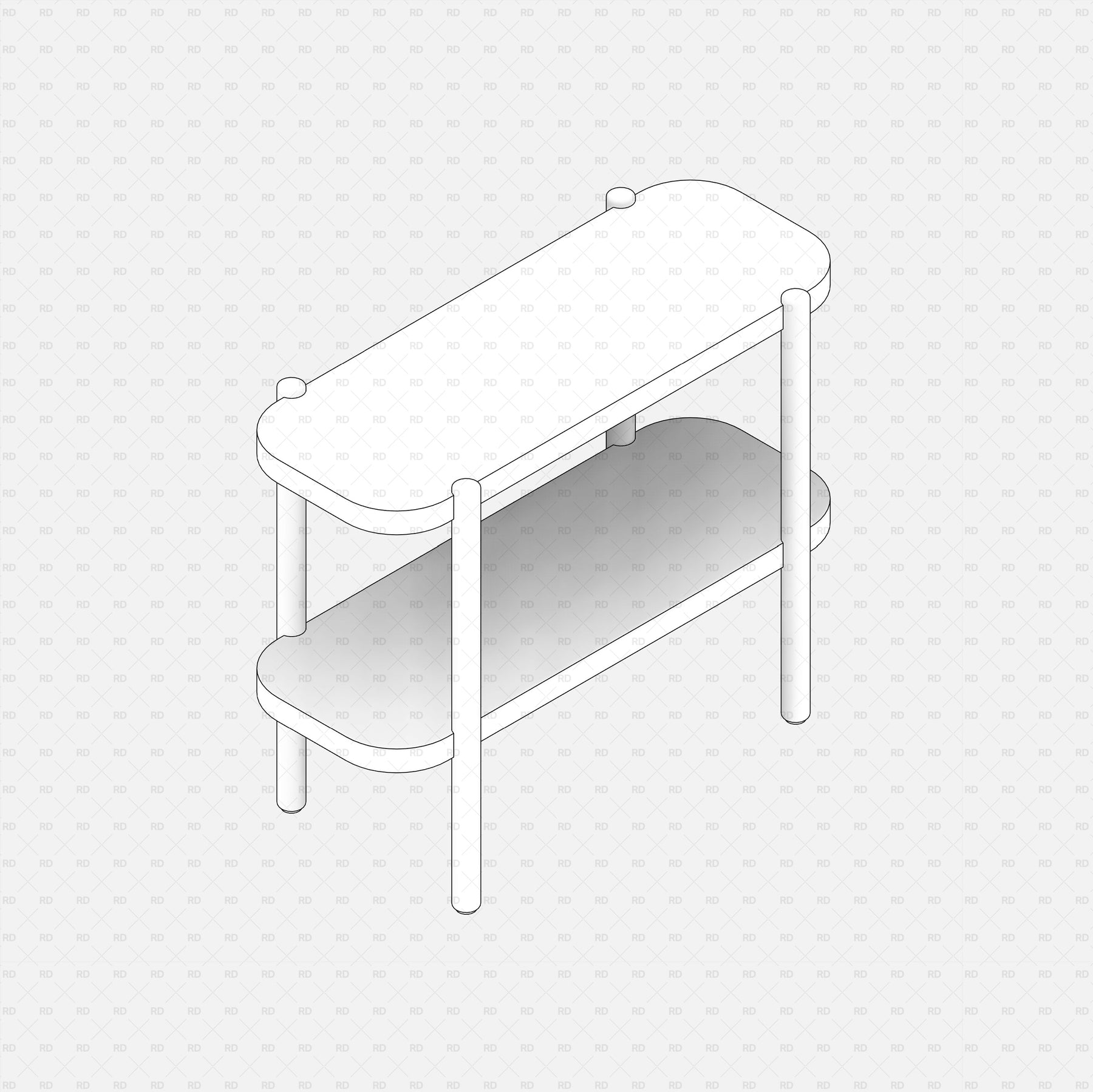 Revit IKEA LISTERBY Console Table | FREE Download | RD Studio