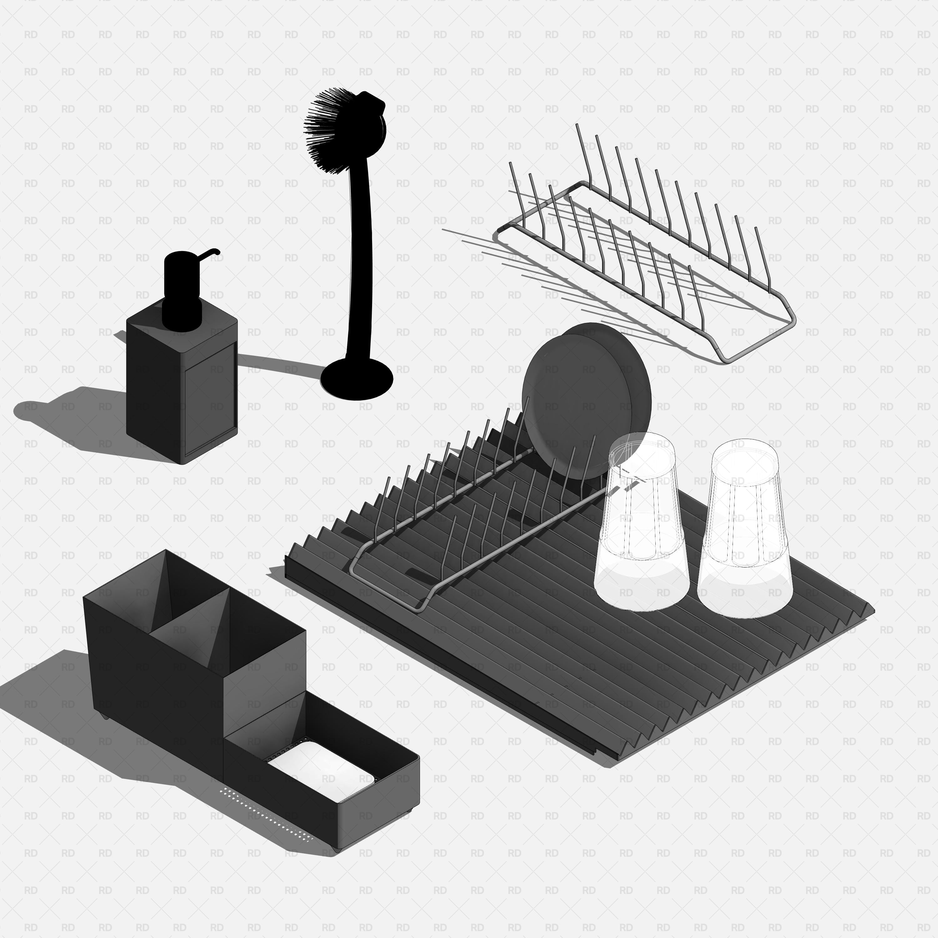 download kitchen utensils revit