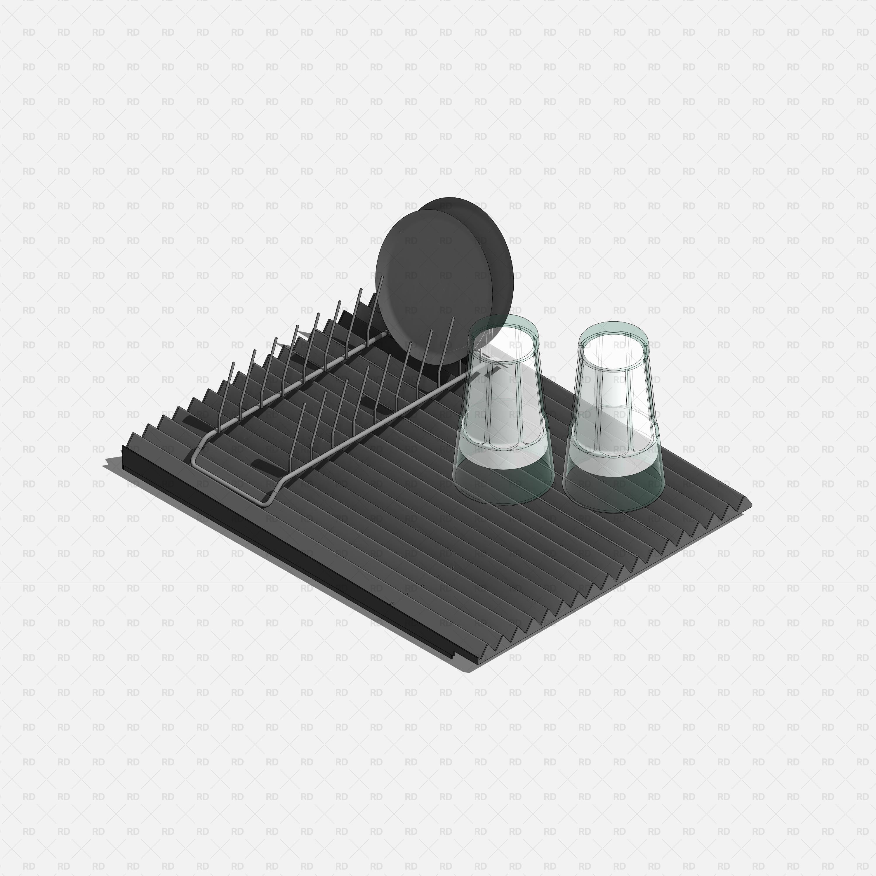 kitchen rack revit