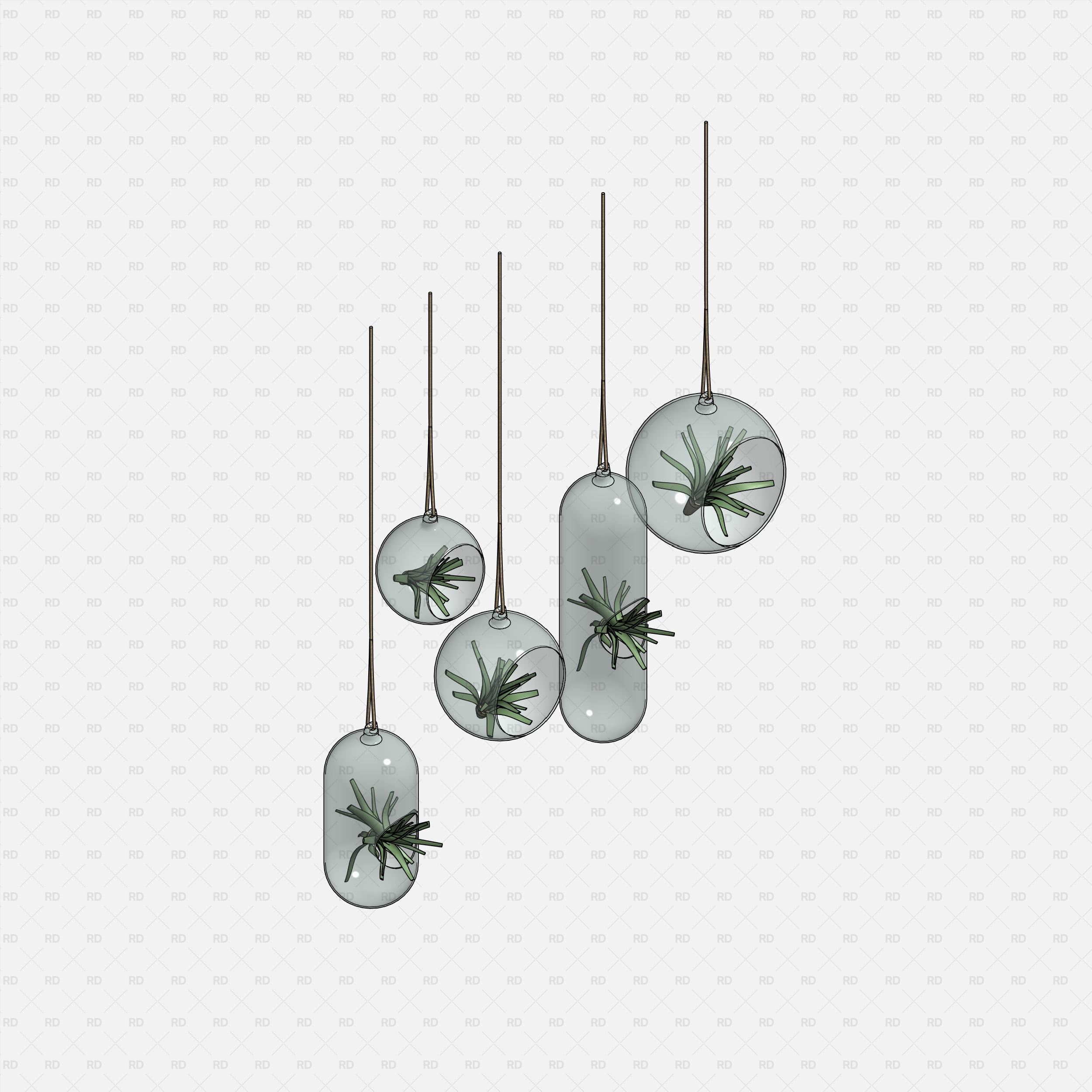 revit hanging plants