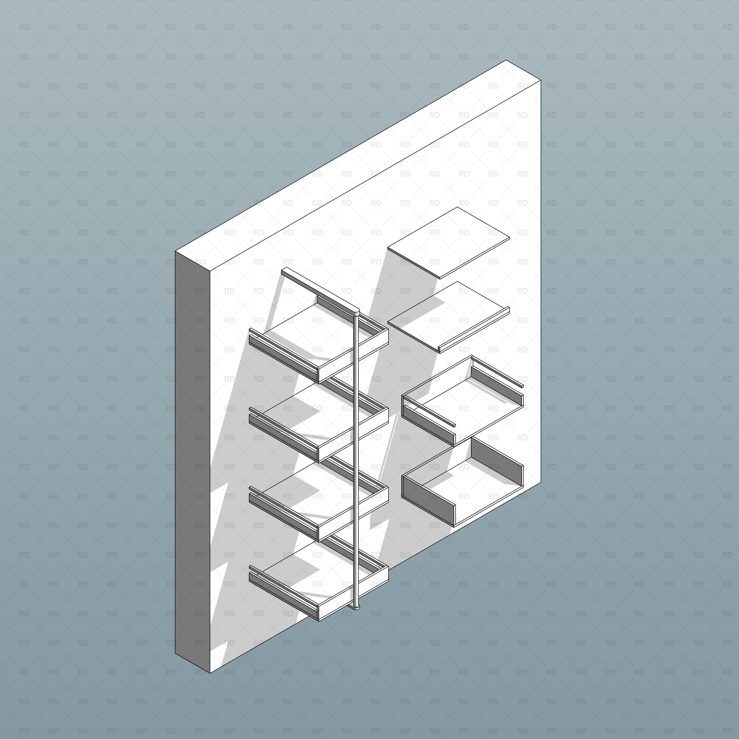 revit drawer units