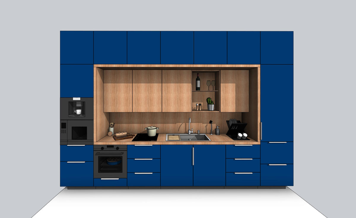 Revit Kitchen Families | Interior Design and Architecture | RD Studio