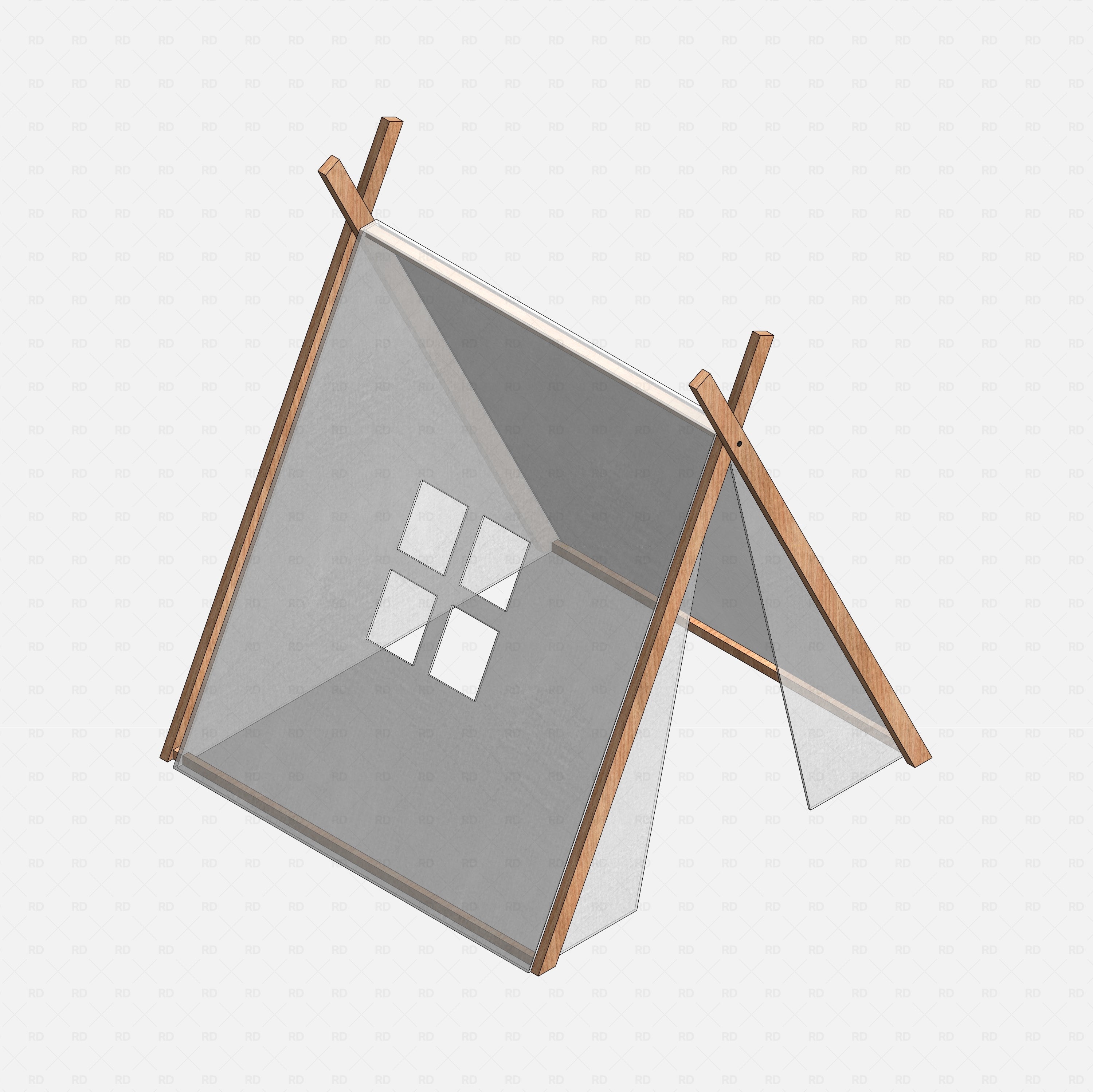 Tent Rvt Rfa Free Revit Families Download - 500+ BIM Models | RD Studio