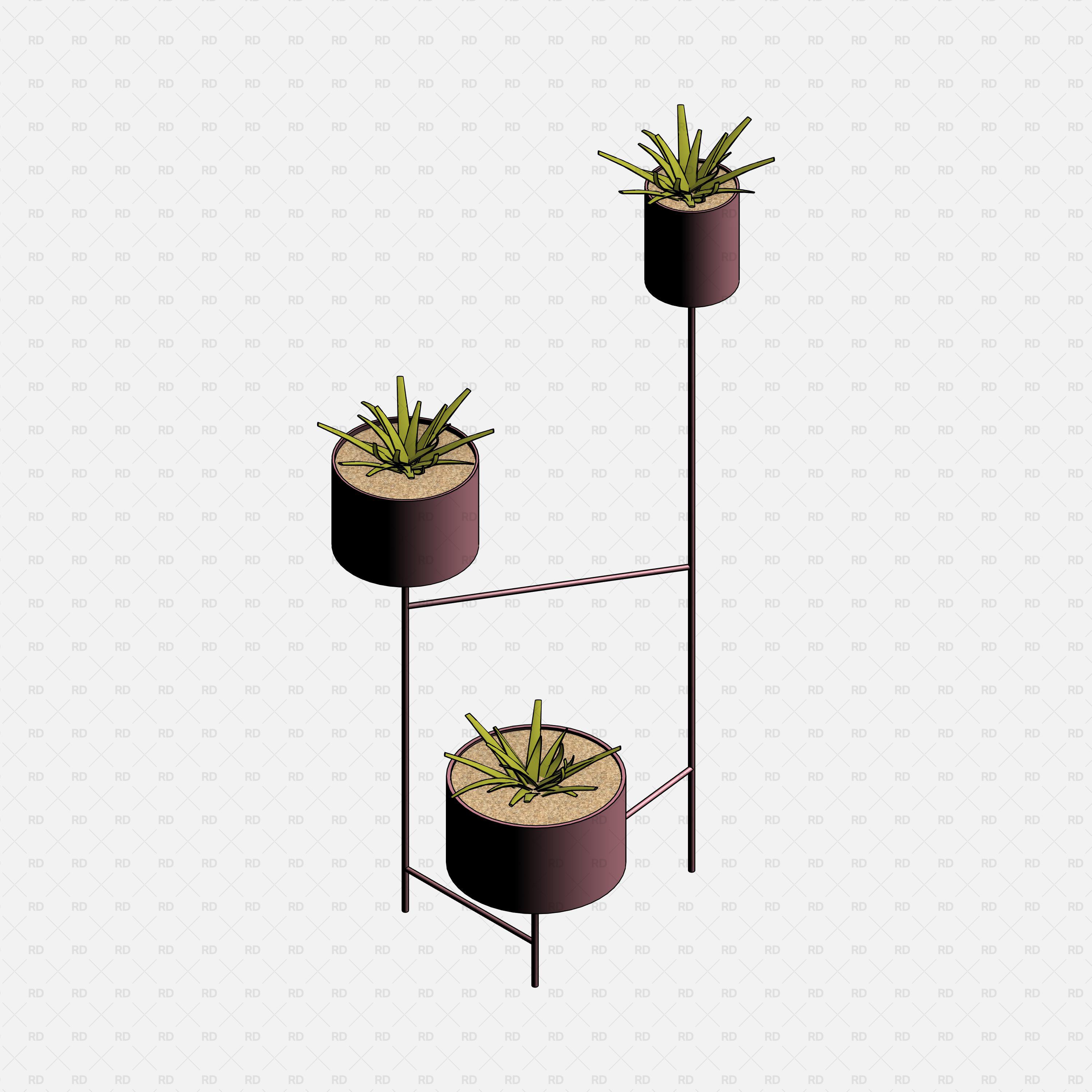 revit planter family