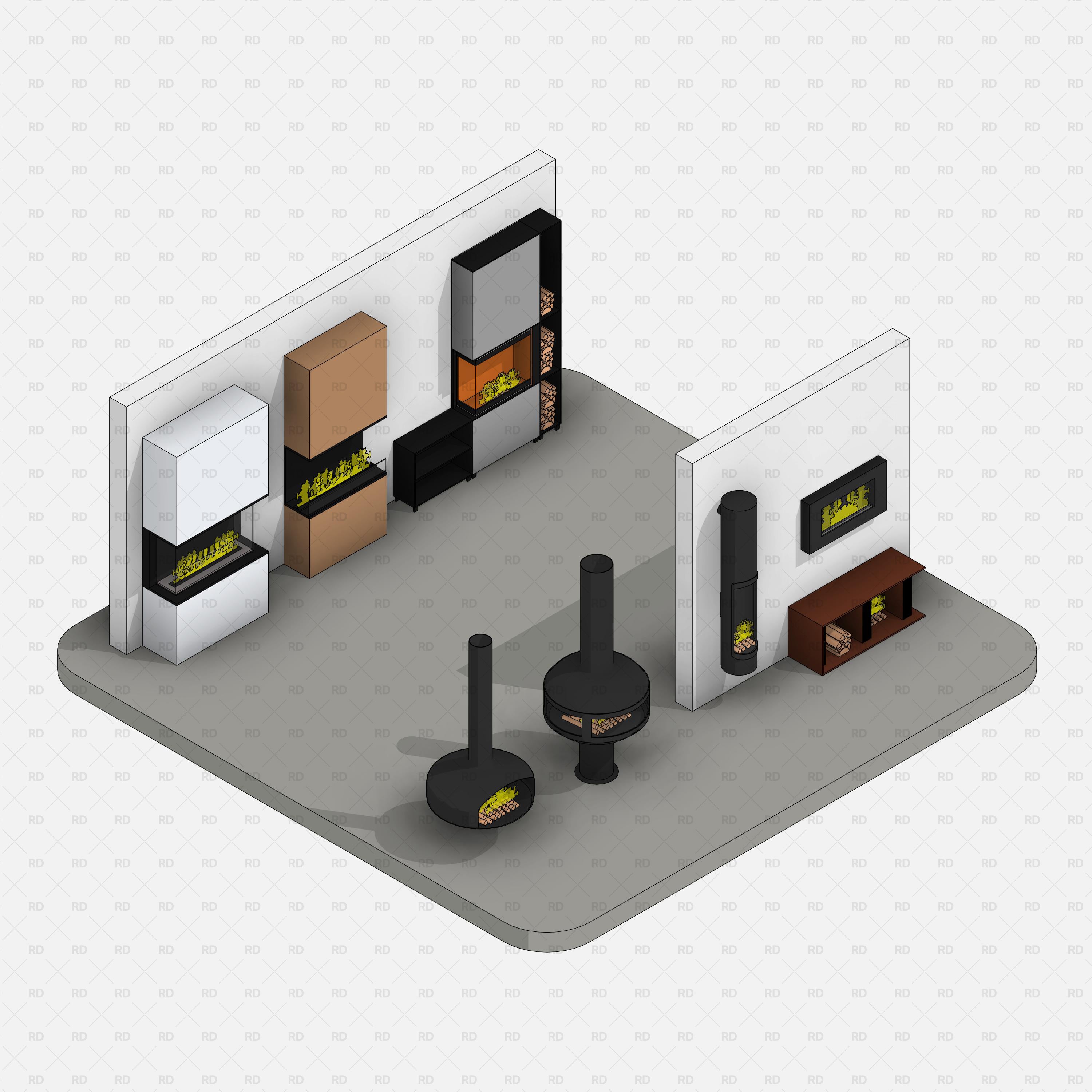 revit heating devices