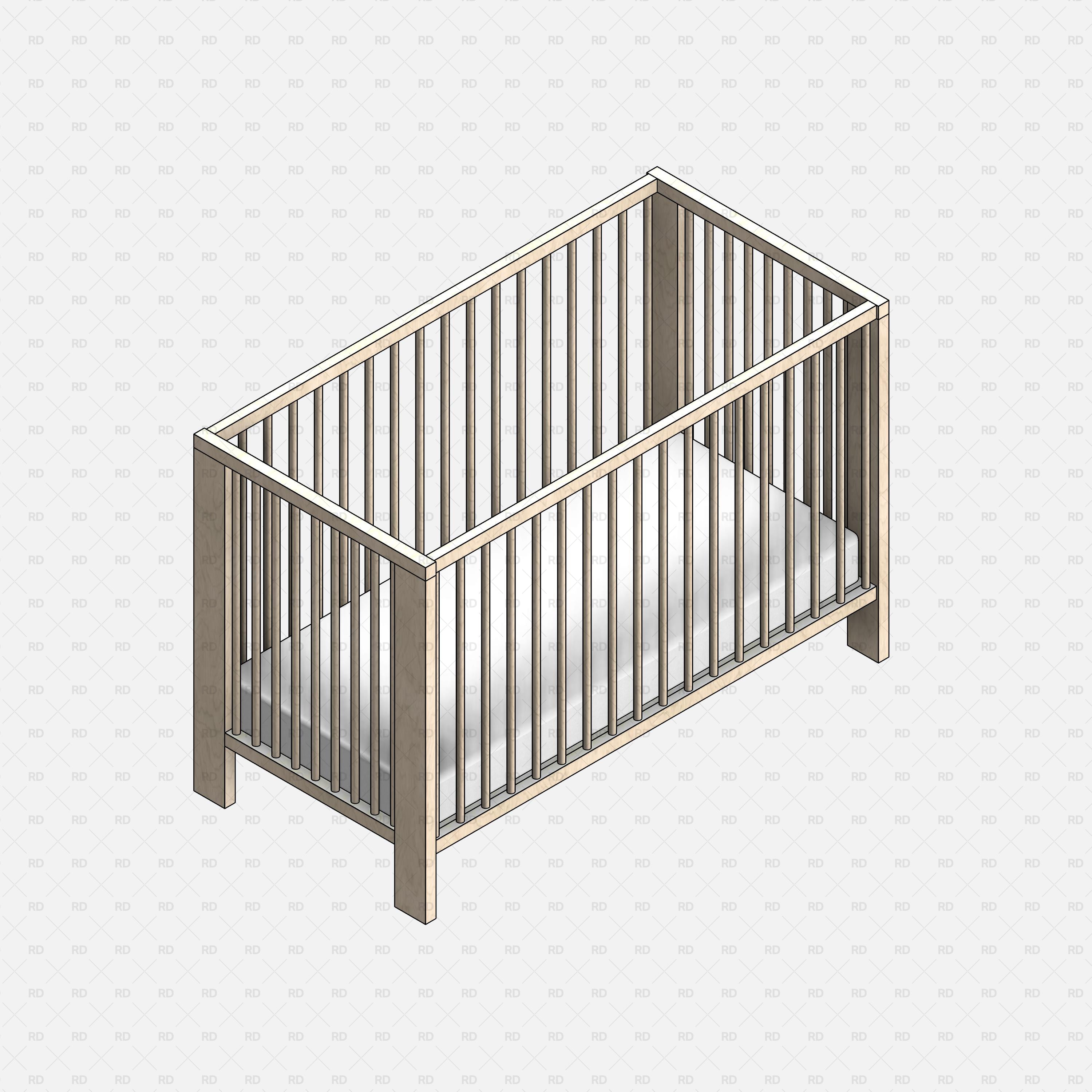 download gulliver crib ikea revit 