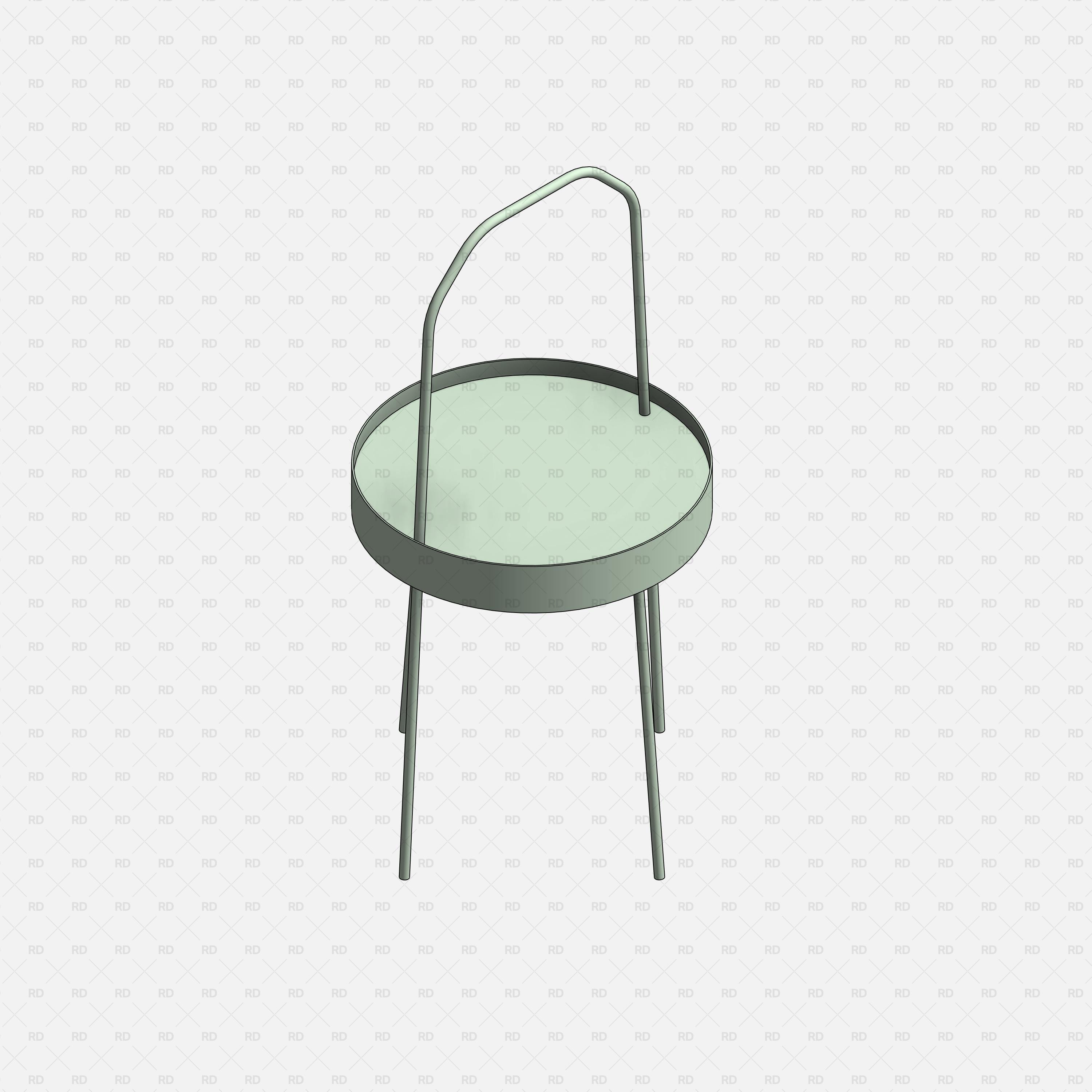 revit burvik ikea table