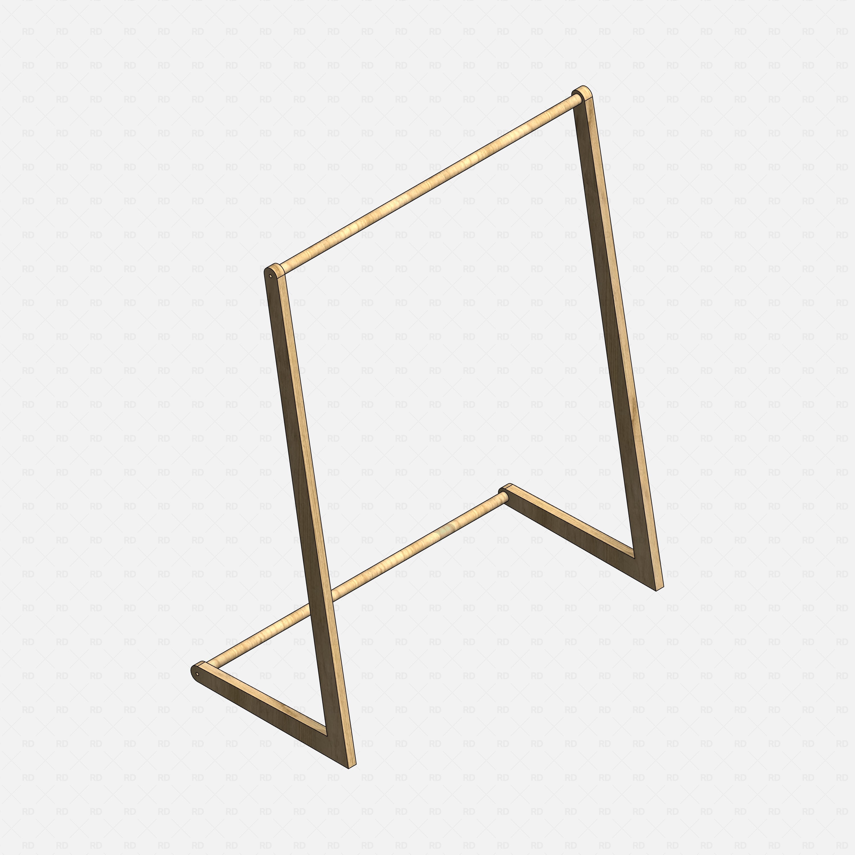 Revit Retail Clothing Rack 01