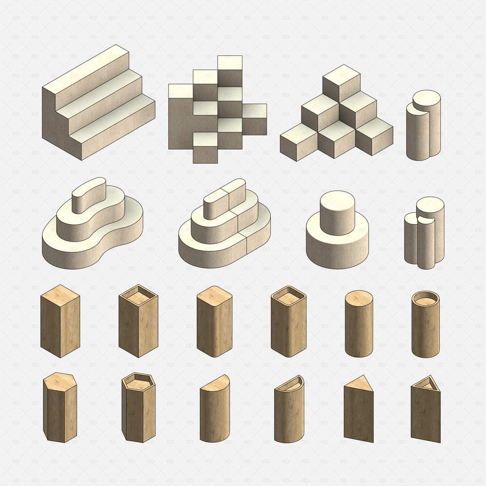 Revit Furniture Families - 1000+ 3D BIM Models | RD Studio