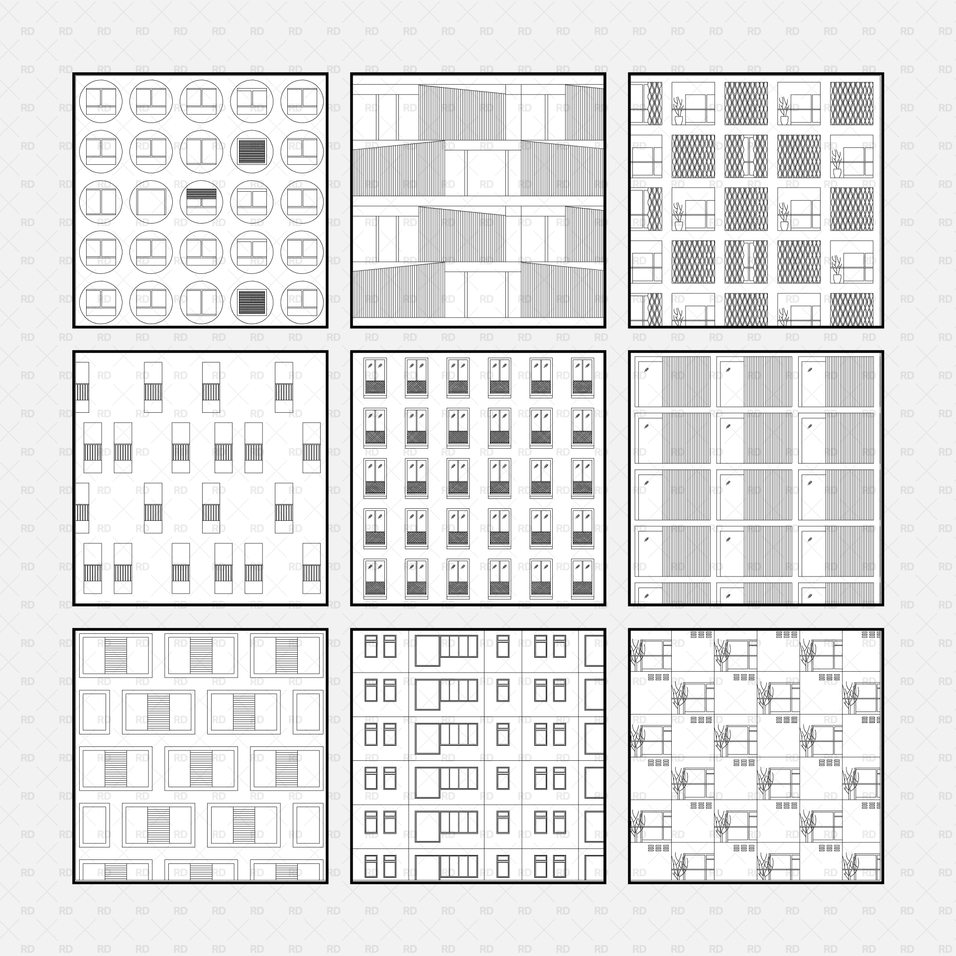 revit facade pattern