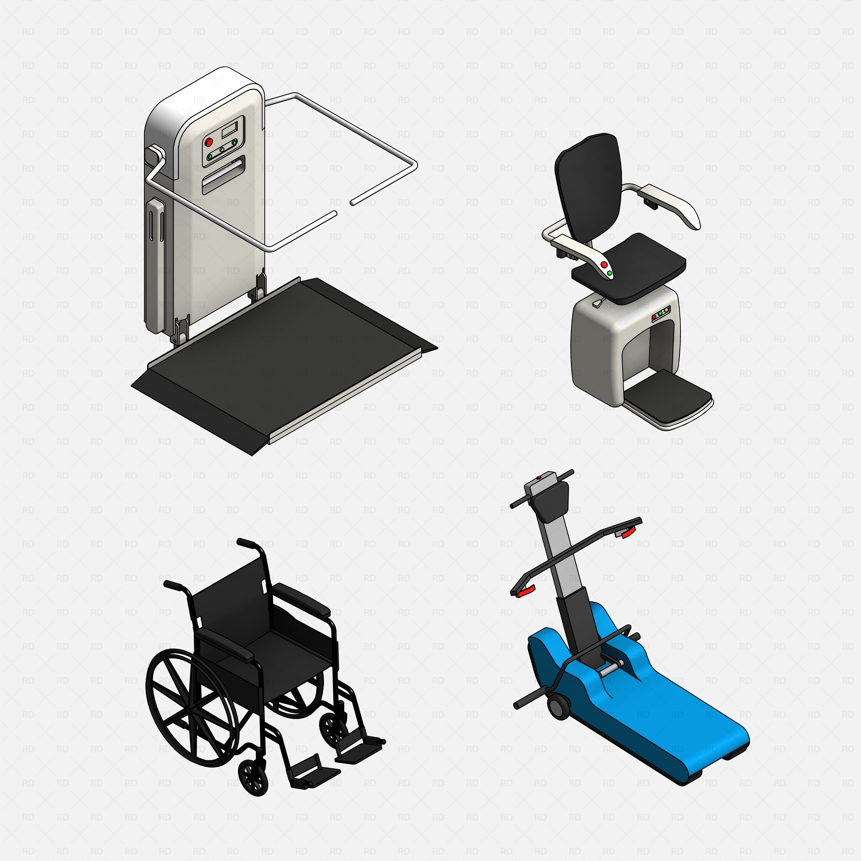 Revit Stair Lifts