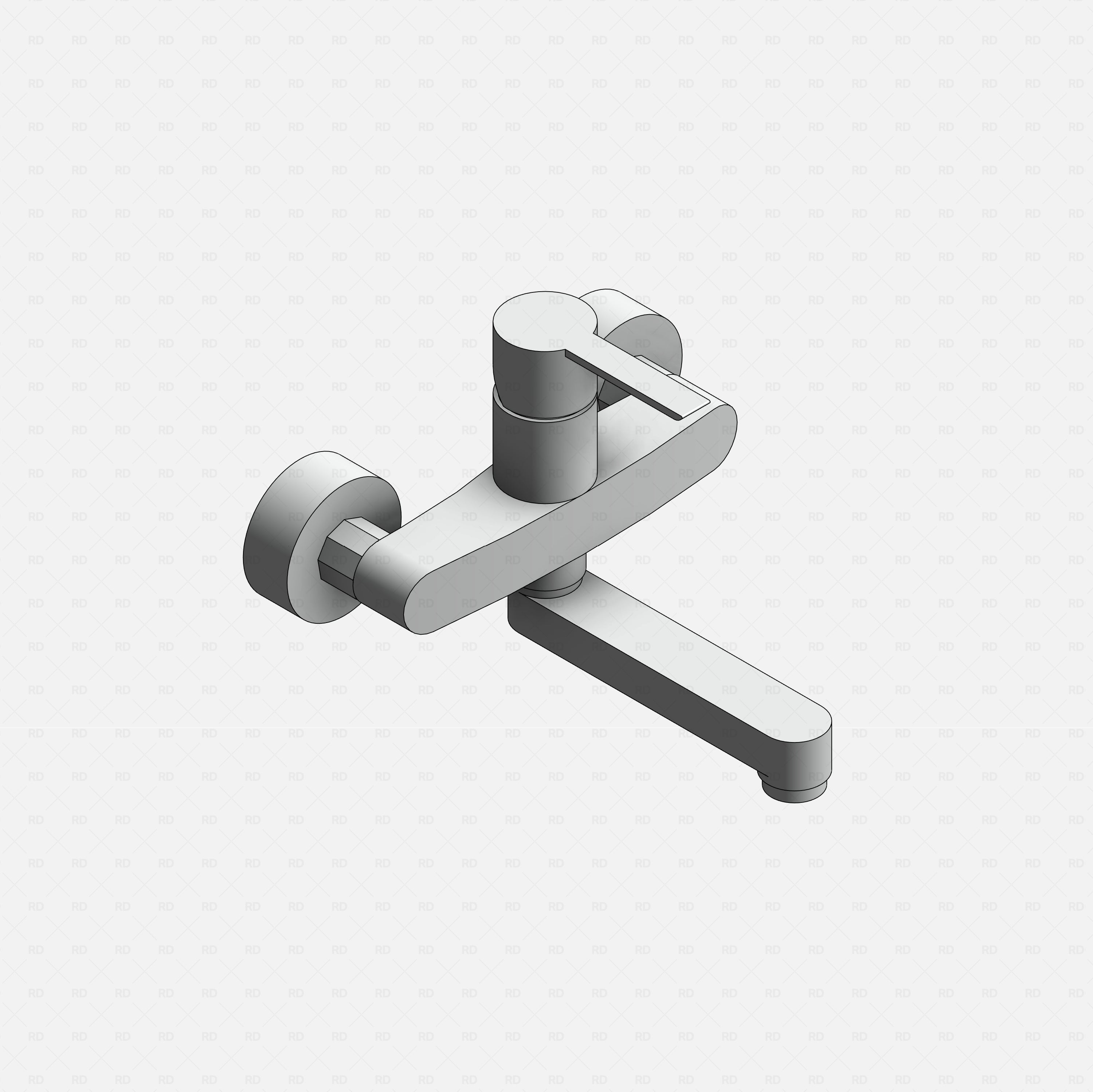 Water Wall Rvt Revit Kitchen & Dining Room Families – Sinks, Taps, Tables & More