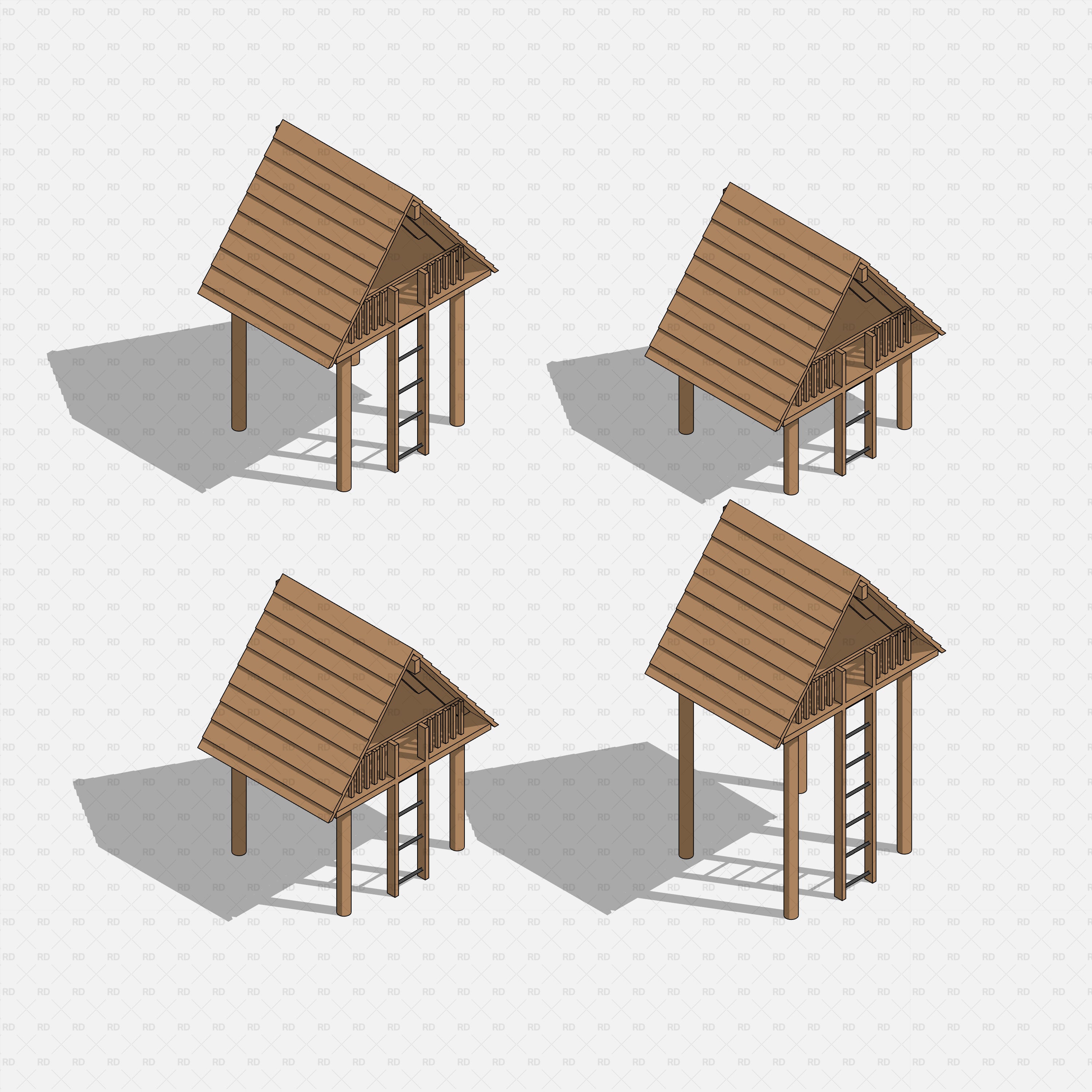 revit playground hut