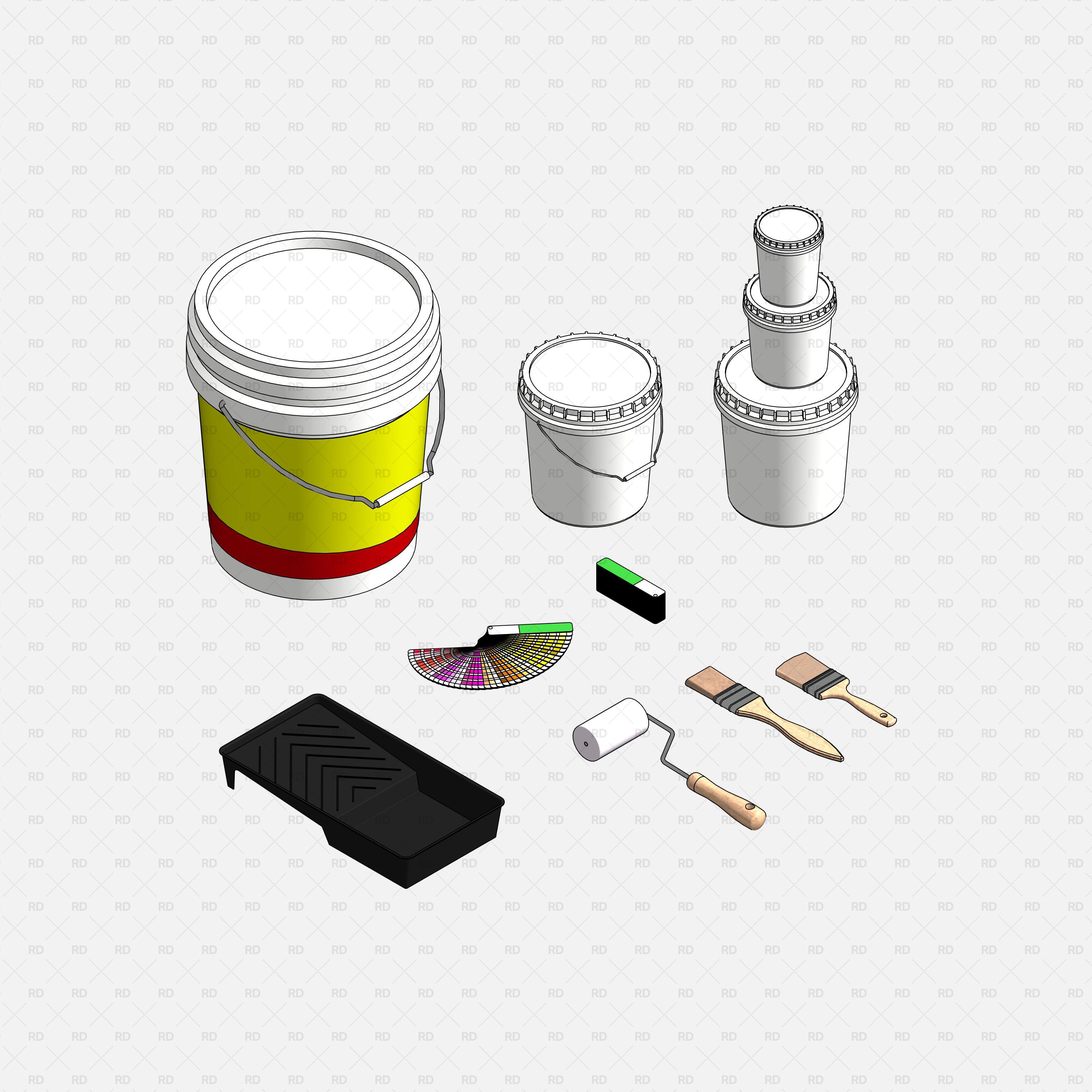 revit painting bucket