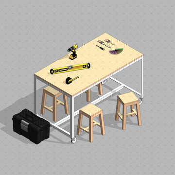 Revit Garage and Workshop Equipment and Tools | RD Studio