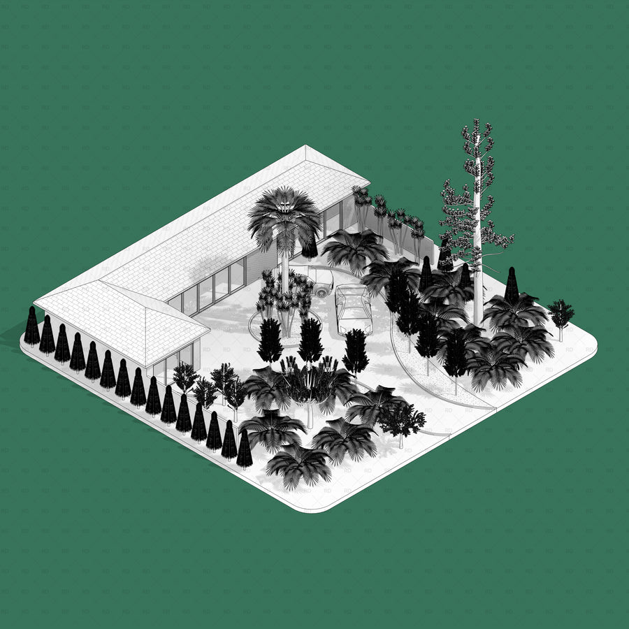 Realistic Trees Families for Revit | 9 Planting Families | RD Studio