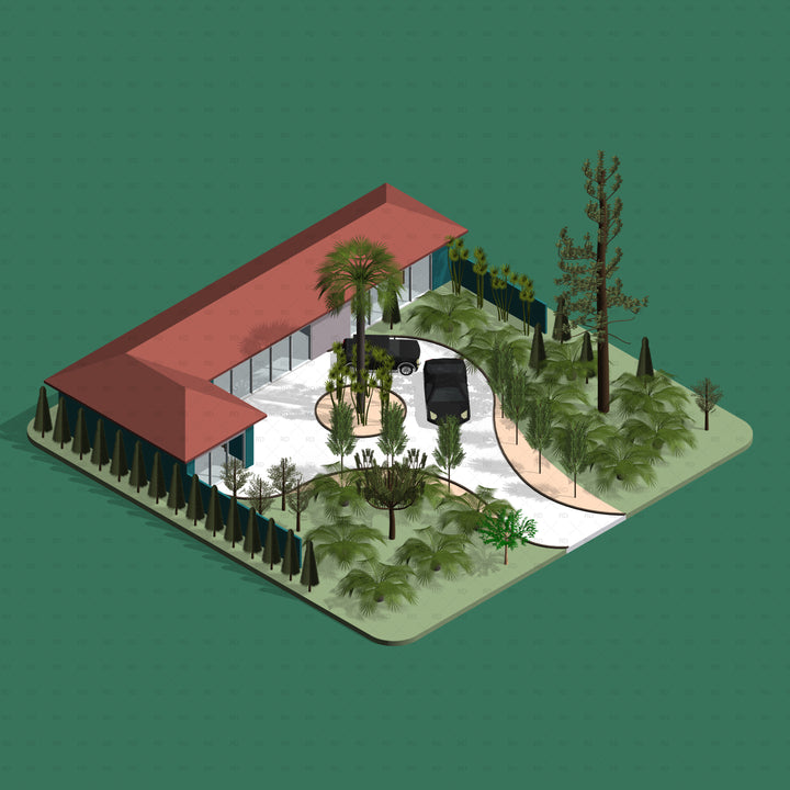 Realistic Trees Families for Revit | 9 Planting Families | RD Studio
