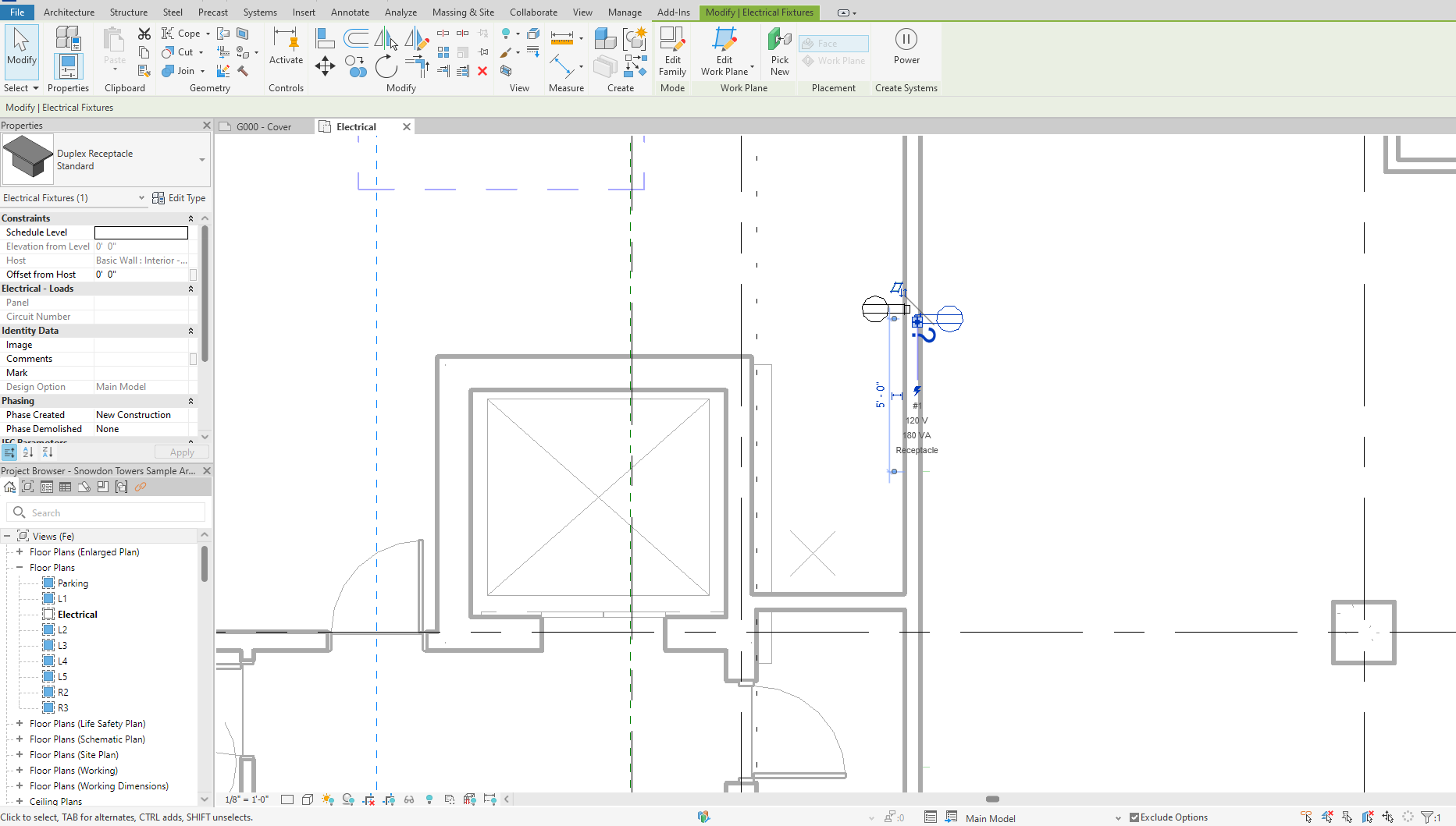 Revit MEP Dynamo Script DualSide Receptacle Placement RD Studio