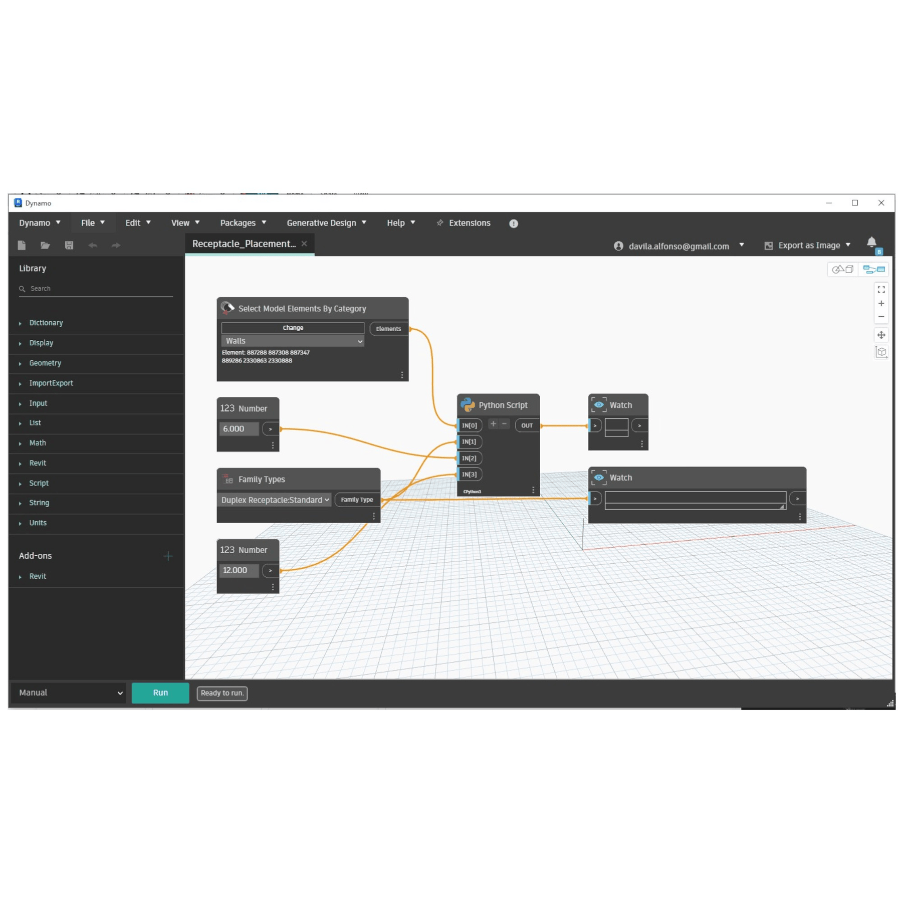 Mep Cd Script Example Revit MEP Dynamo Script: Dual-Side Receptacle Placement | RD Studio
