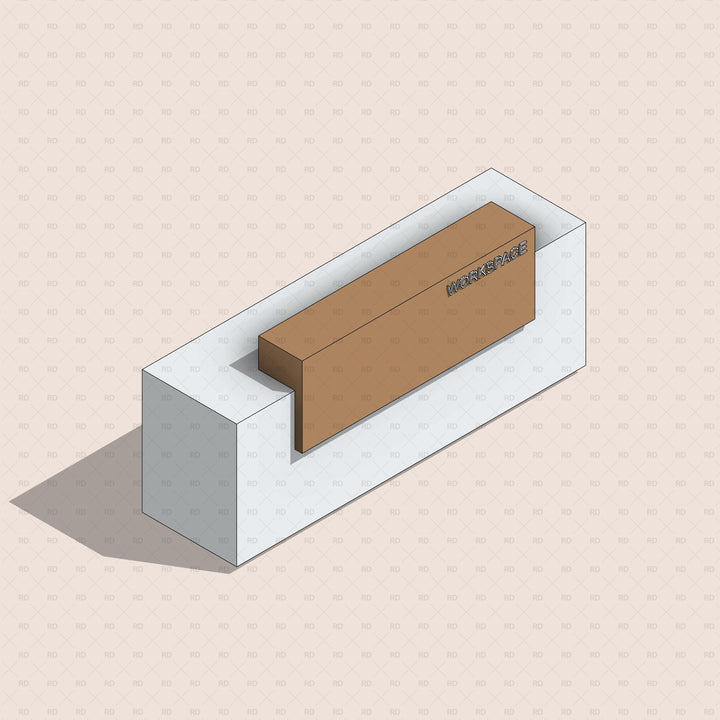 Download Parametric Revit Families - Reception Desks | Revit Dynamo