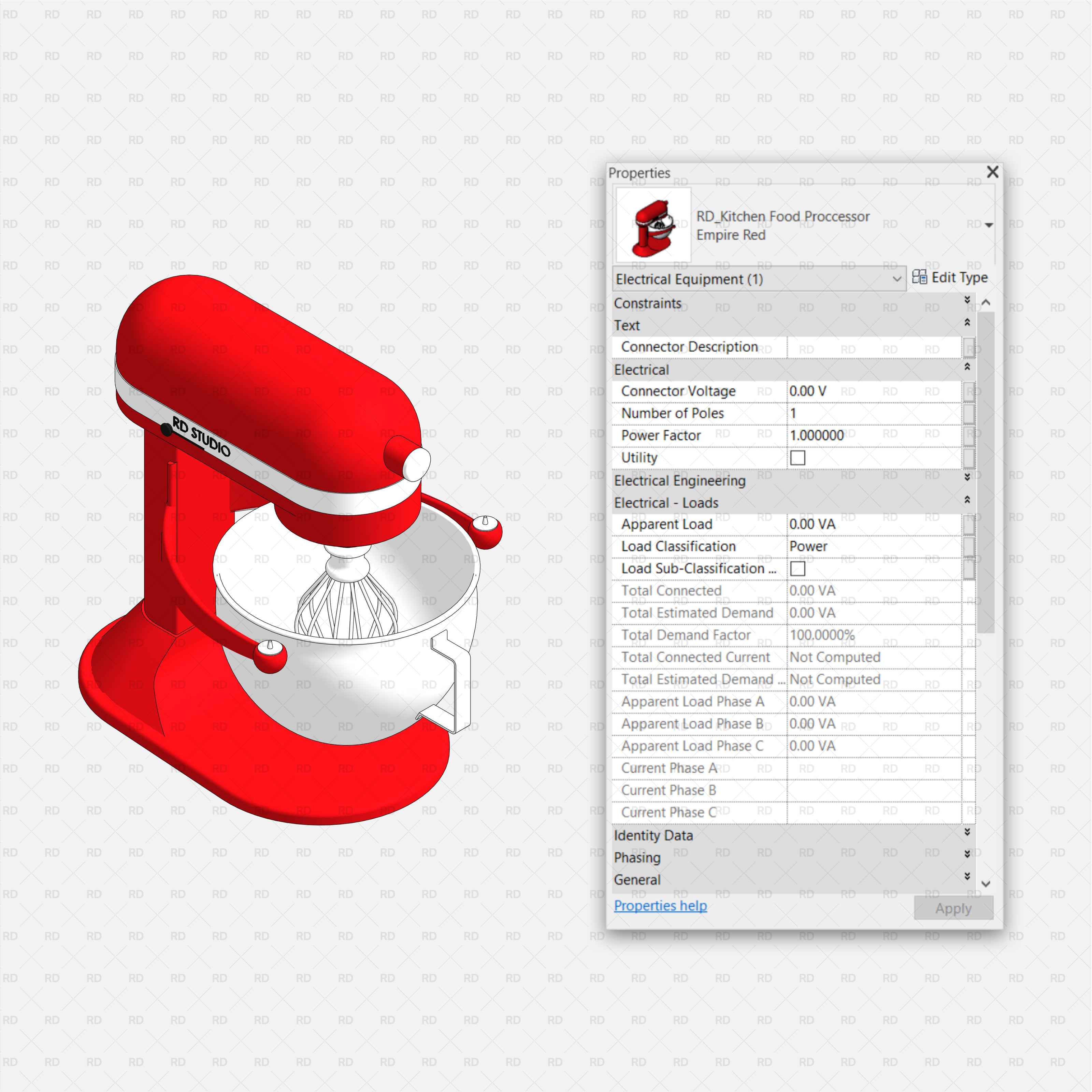 revit food proccessor