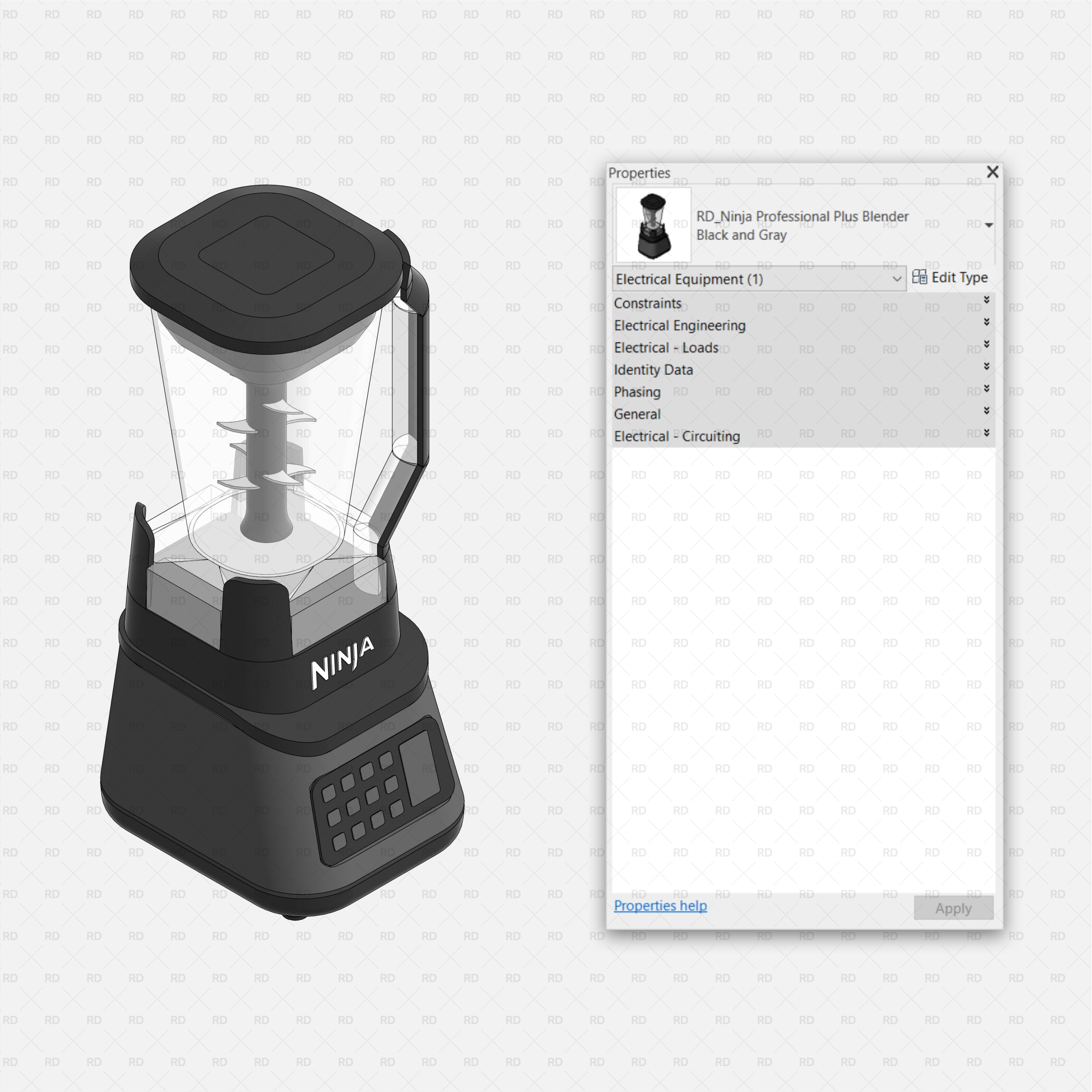 revit ninja blender