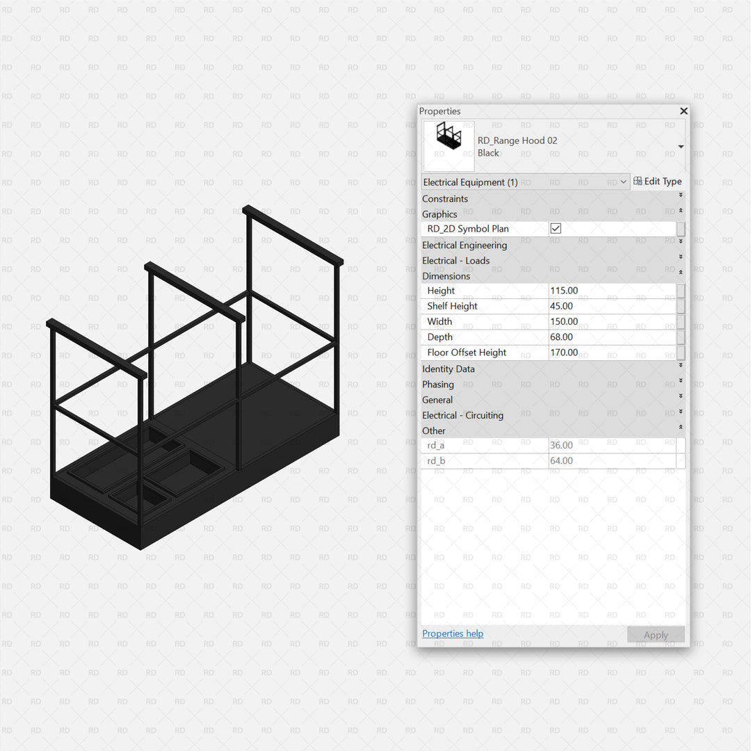 Revit Kitchen Appliances Families | RD Studio