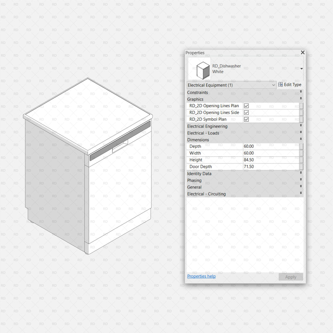Revit Kitchen Appliances Families | RD Studio