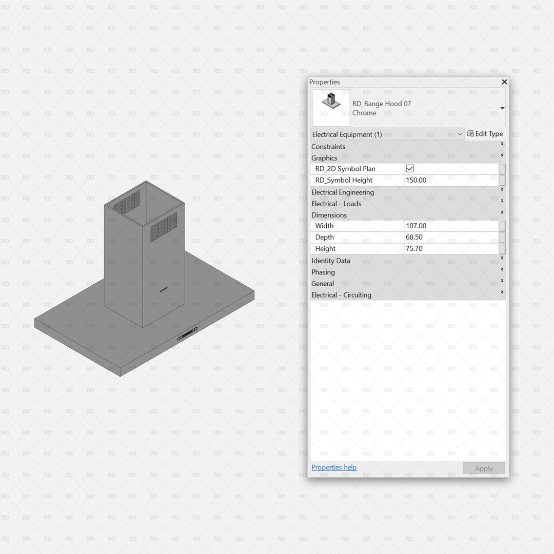 Revit Kitchen Appliances Families | RD Studio
