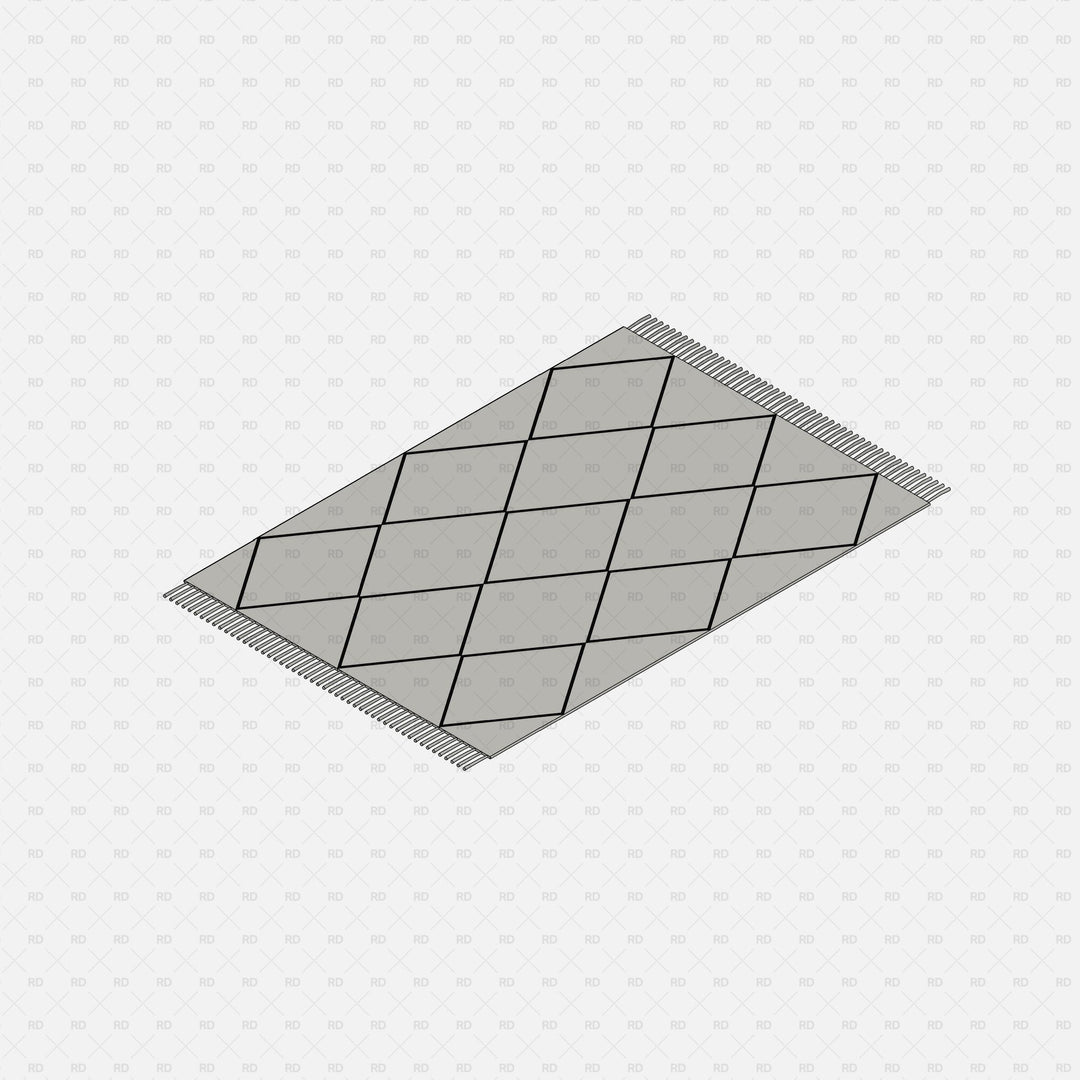 Download Free Revit Rug Family - Rug 01 | RD Studio