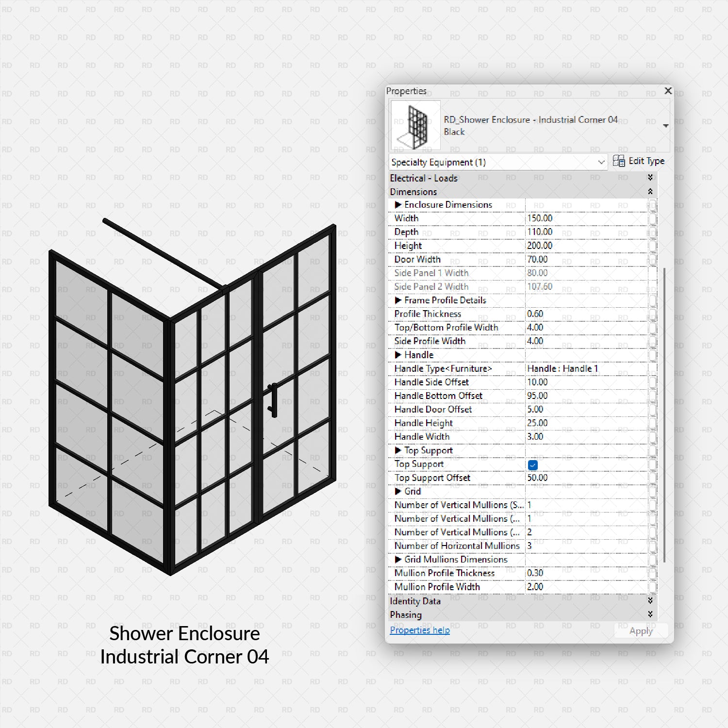 industrial corner for revit