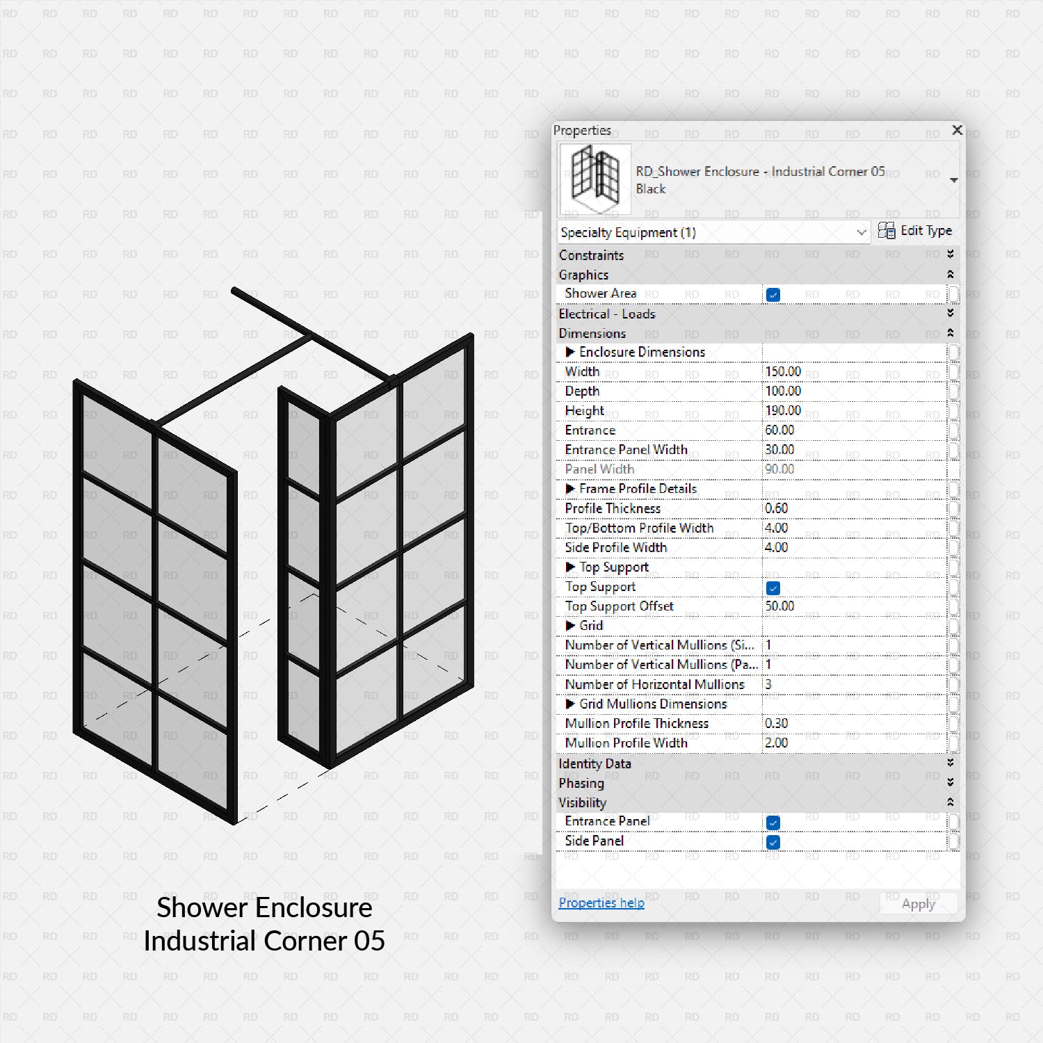 download industrial corner for revit