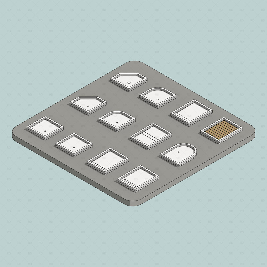 Shower Pan Reevit Download Revit Shower Tray / Base Families - RD Studio