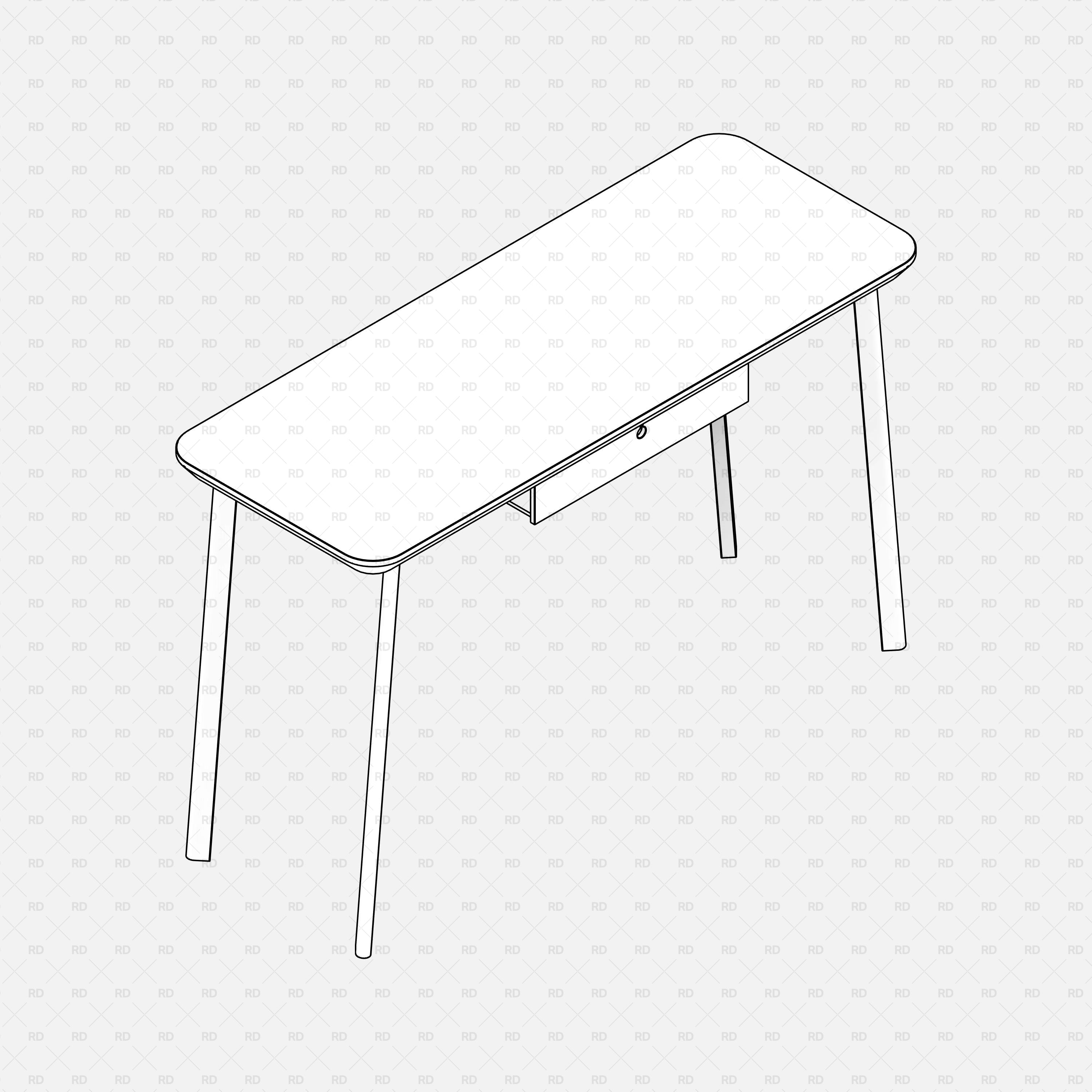 free revit desk family