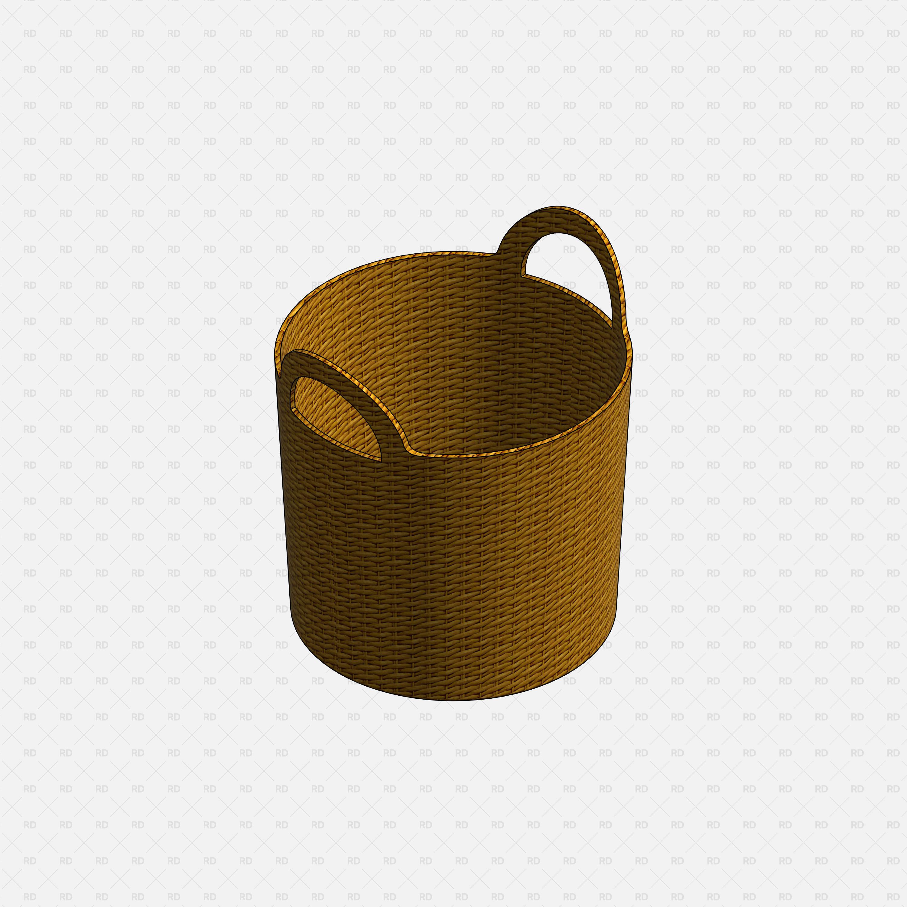 Revit IKEA INSVEP Basket Round