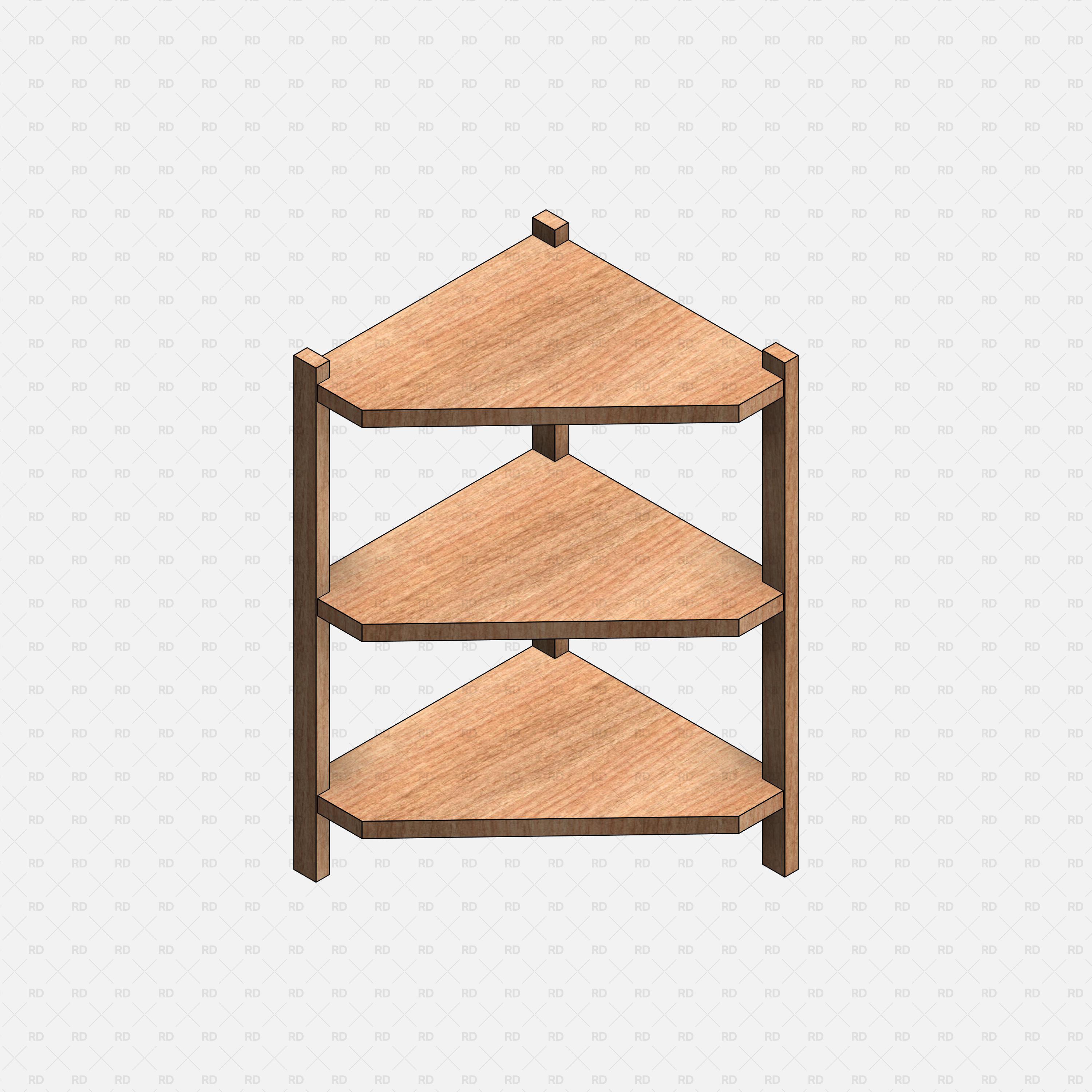 Revit IKEA RAGRUND Corner Shelf