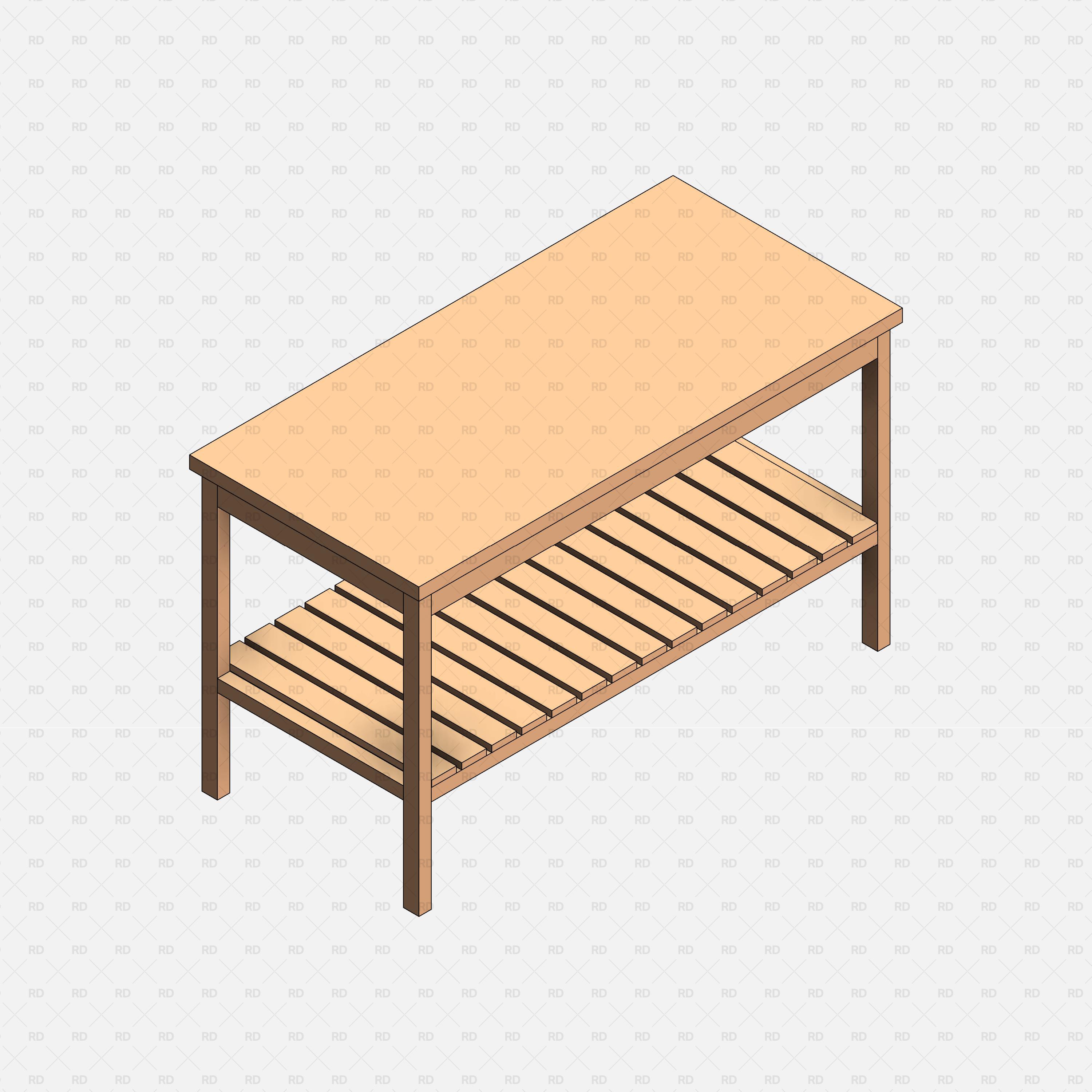 revit bench free download