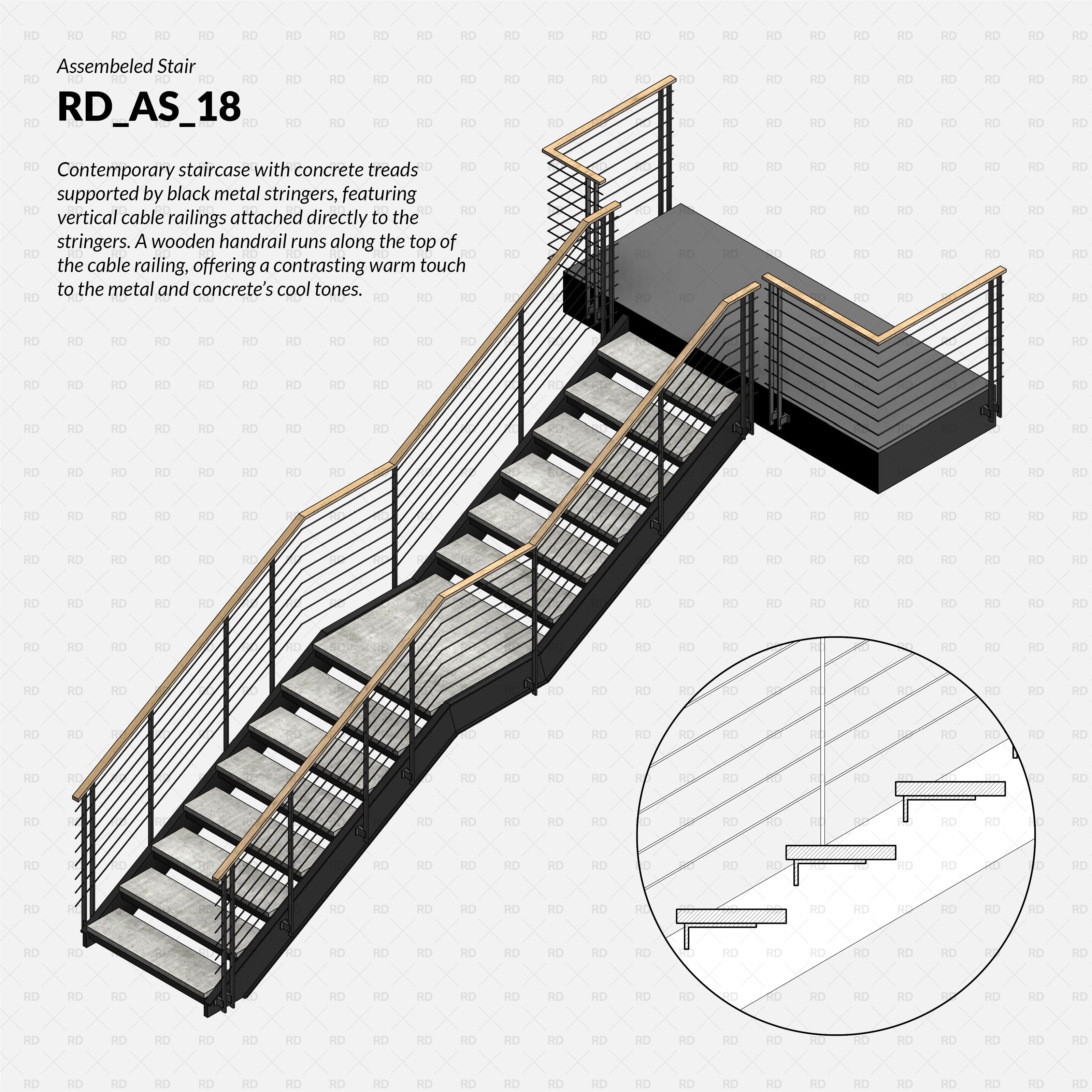 revit download stairs railings