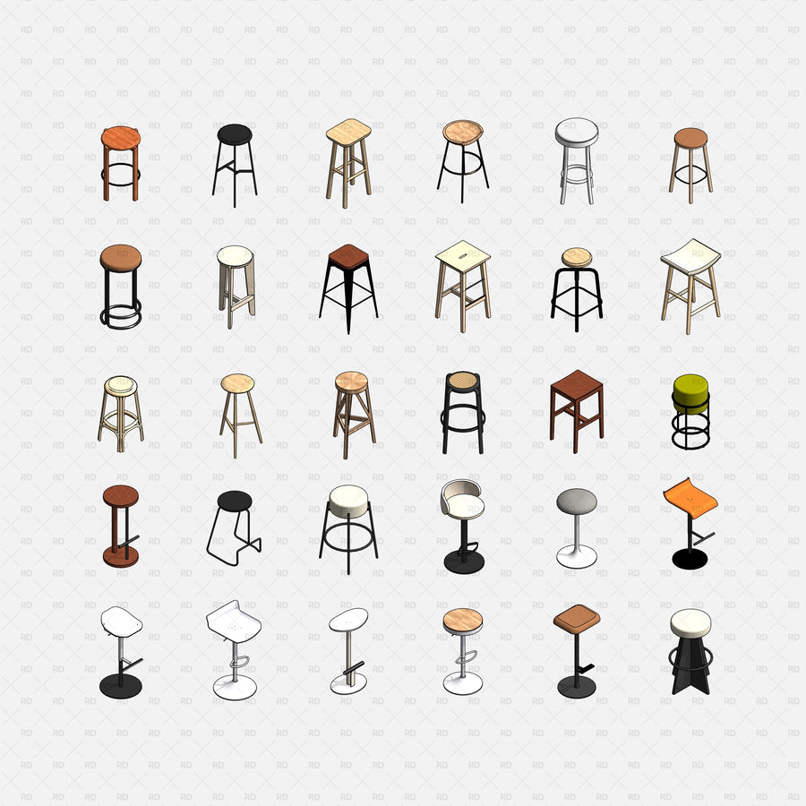 Download Revit Armchairs | RD Studio