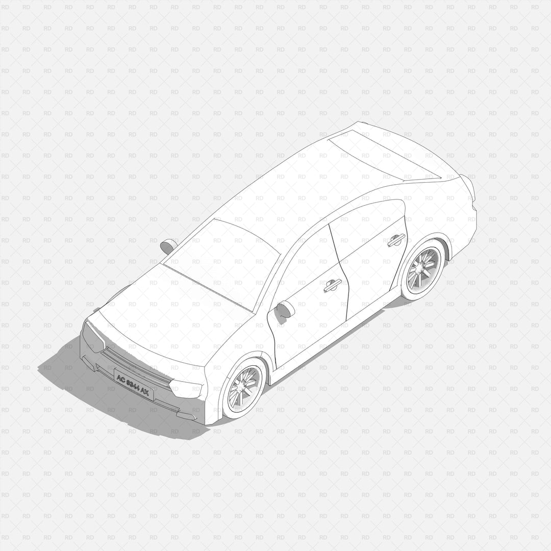 Cars Block Rvt Revit 3D Vehicles | Car | Revit Dynamo