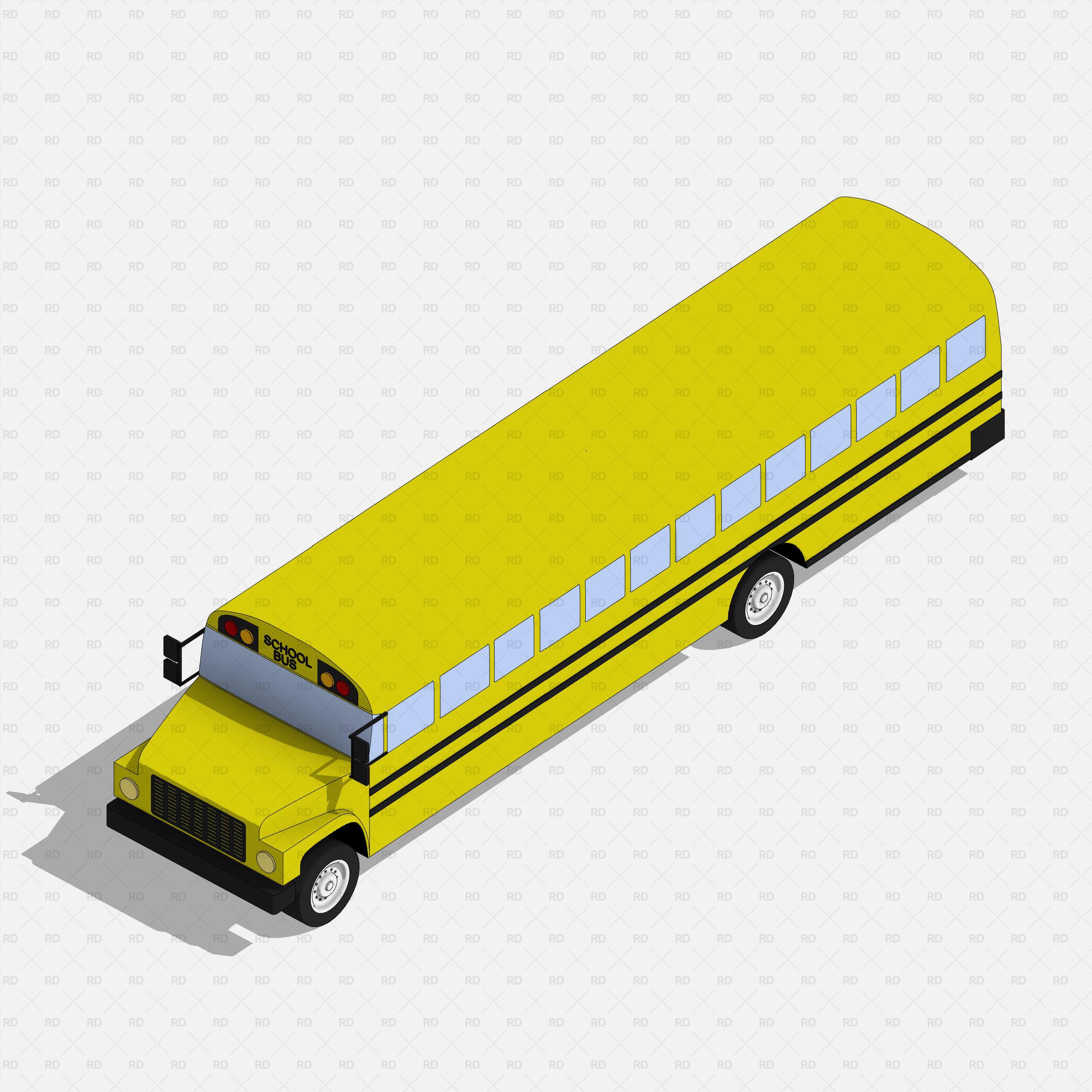 revit school bus family