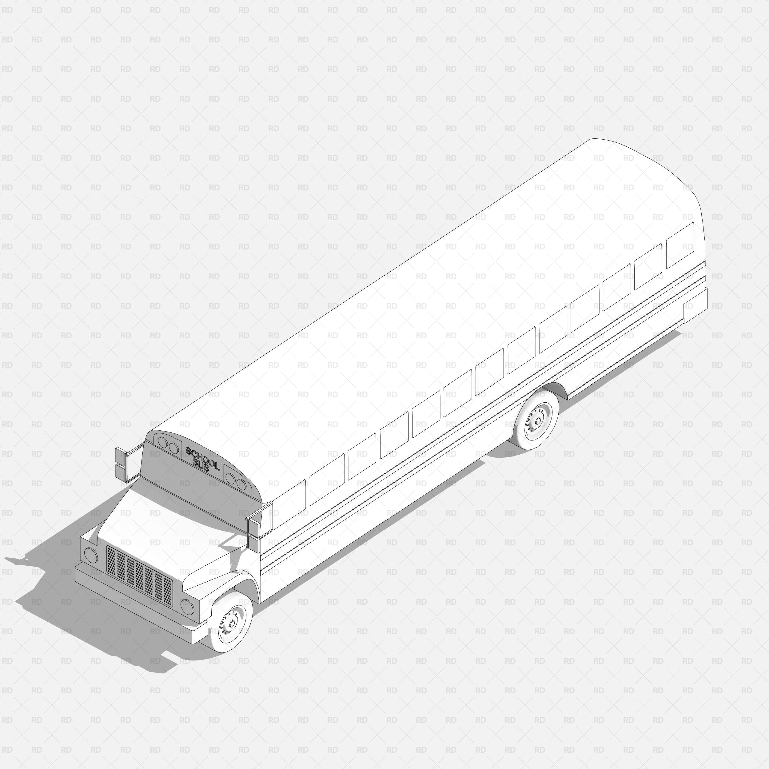 download revit vehicle 3d family